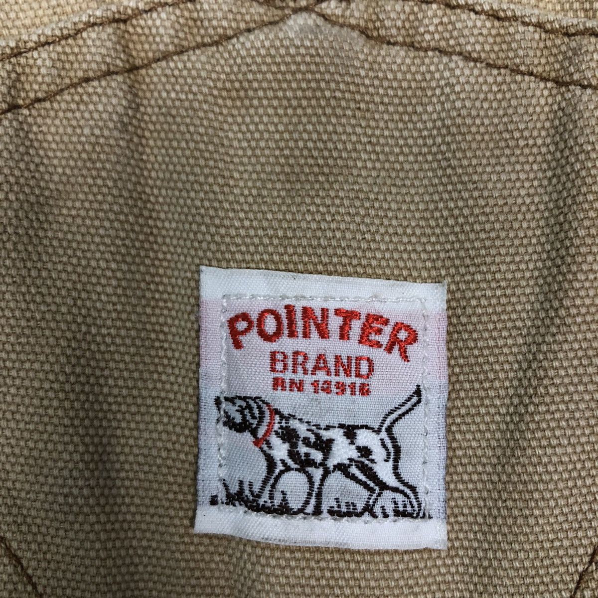 Japanese Brand VINTAGE OVERALL POINTER USA MADE WORKER DISTRESSED DESIGN Size US 36 / EU 52 - 9 Thumbnail