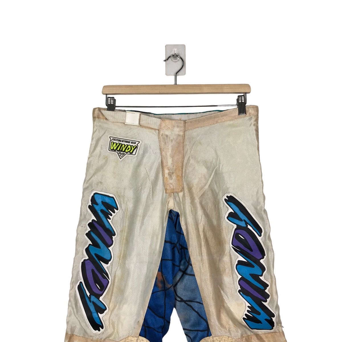 Japanese Brand RARE VINTAGE PRO RACING NANKAI MOTORCROSS PANTS Size US 30 / EU 46 - 2 Thumbnail