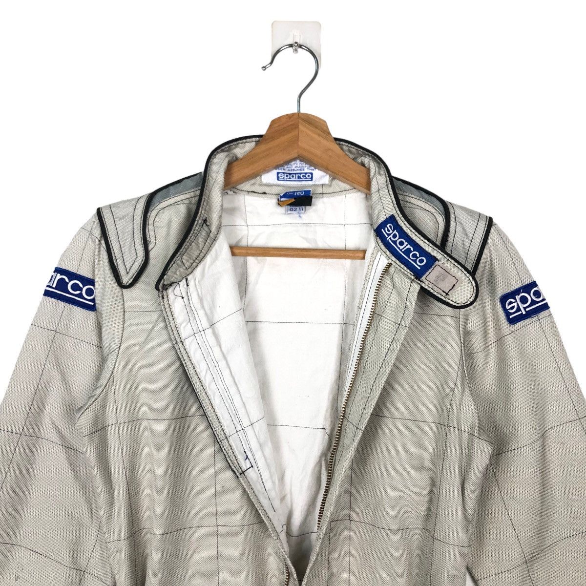Vintage VINTAGE SPARCO OVERALL RACING WEAR BIG LOGO Size US 28 / EU 44 - 8 Thumbnail