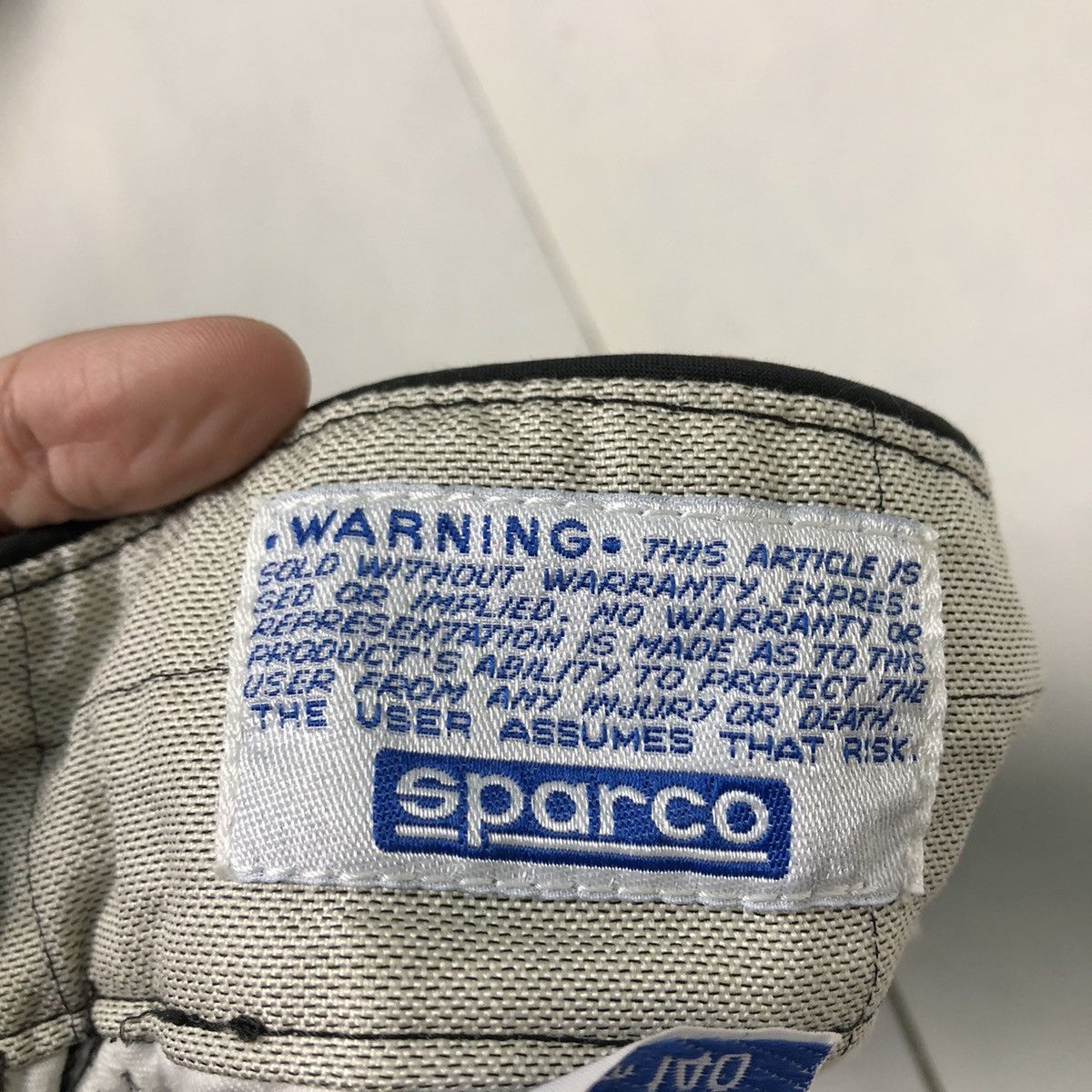 Vintage VINTAGE SPARCO OVERALL RACING WEAR BIG LOGO Size US 28 / EU 44 - 13 Thumbnail