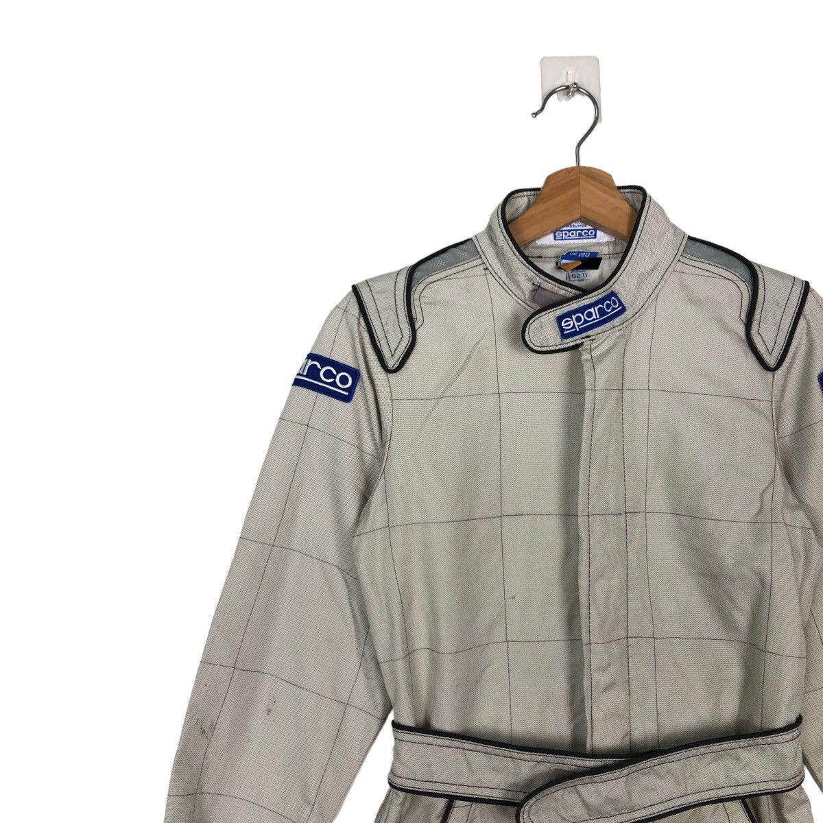 Vintage VINTAGE SPARCO OVERALL RACING WEAR BIG LOGO Size US 28 / EU 44 - 4 Thumbnail