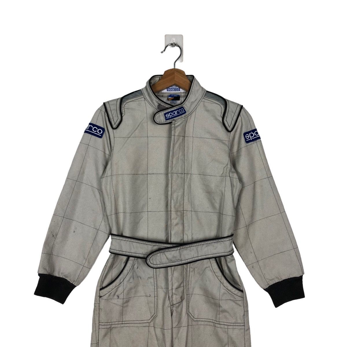 Vintage VINTAGE SPARCO OVERALL RACING WEAR BIG LOGO Size US 28 / EU 44 - 2 Thumbnail