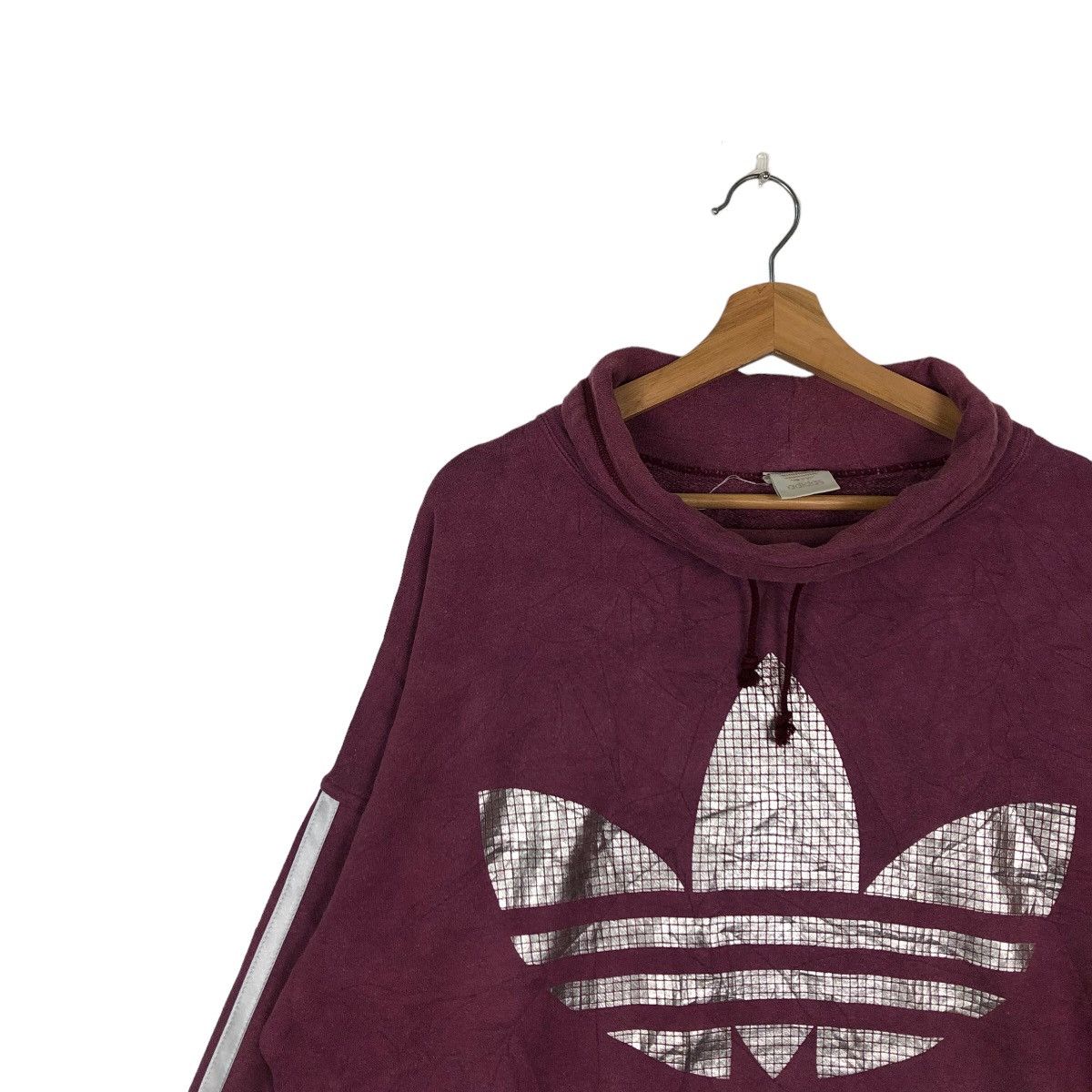 Adidas VINTAGE ADIDAS SWEATSHIRT BIG LOGO STREETWEAR Y2K Size US M / EU 48-50 / 2 - 5 Thumbnail
