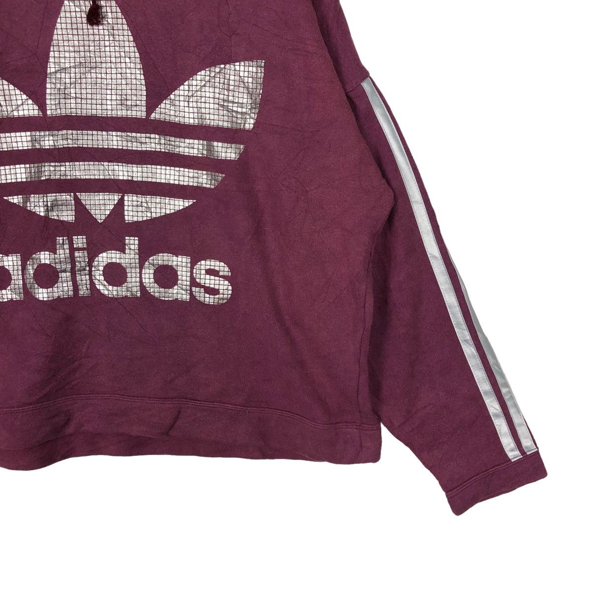 Adidas VINTAGE ADIDAS SWEATSHIRT BIG LOGO STREETWEAR Y2K Size US M / EU 48-50 / 2 - 4 Thumbnail