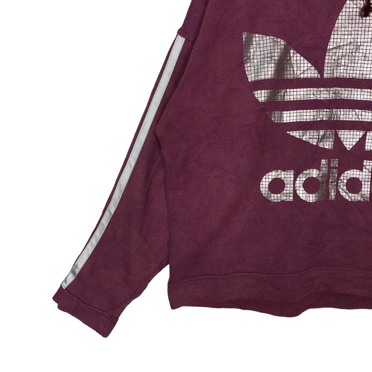 Adidas VINTAGE ADIDAS SWEATSHIRT BIG LOGO STREETWEAR Y2K Size US M / EU 48-50 / 2 - 3 Thumbnail