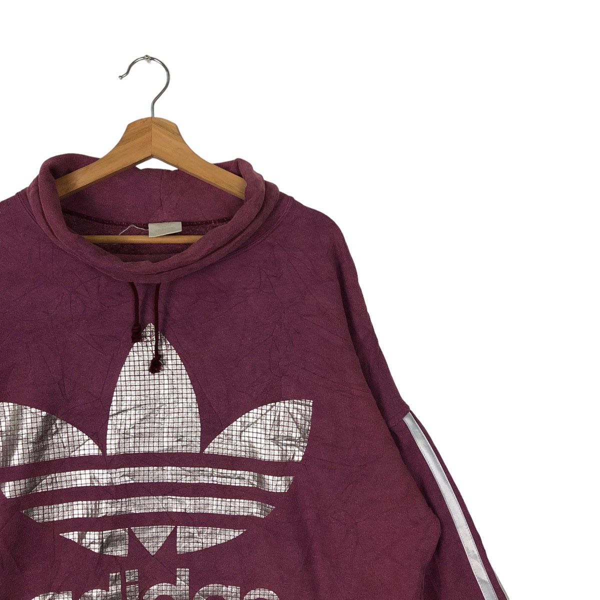 Adidas VINTAGE ADIDAS SWEATSHIRT BIG LOGO STREETWEAR Y2K Size US M / EU 48-50 / 2 - 6 Thumbnail