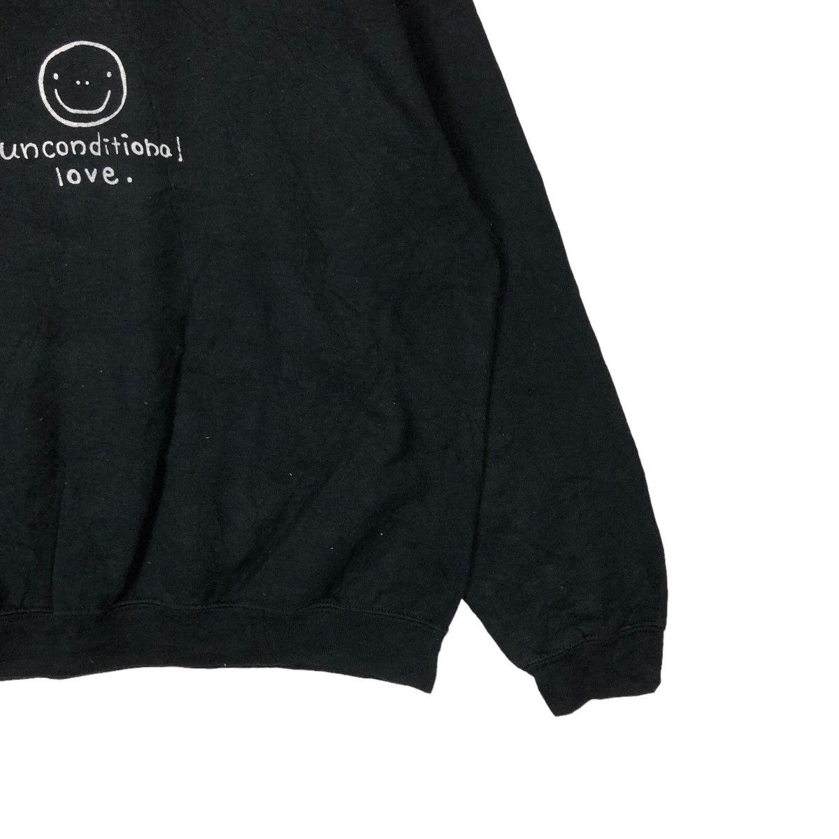 Japanese Brand VINTAGE SWEATSHIRT CREWNECK UNCONDITIONAL LOVE BIG LOGO Size US L / EU 52-54 / 3 - 4 Thumbnail