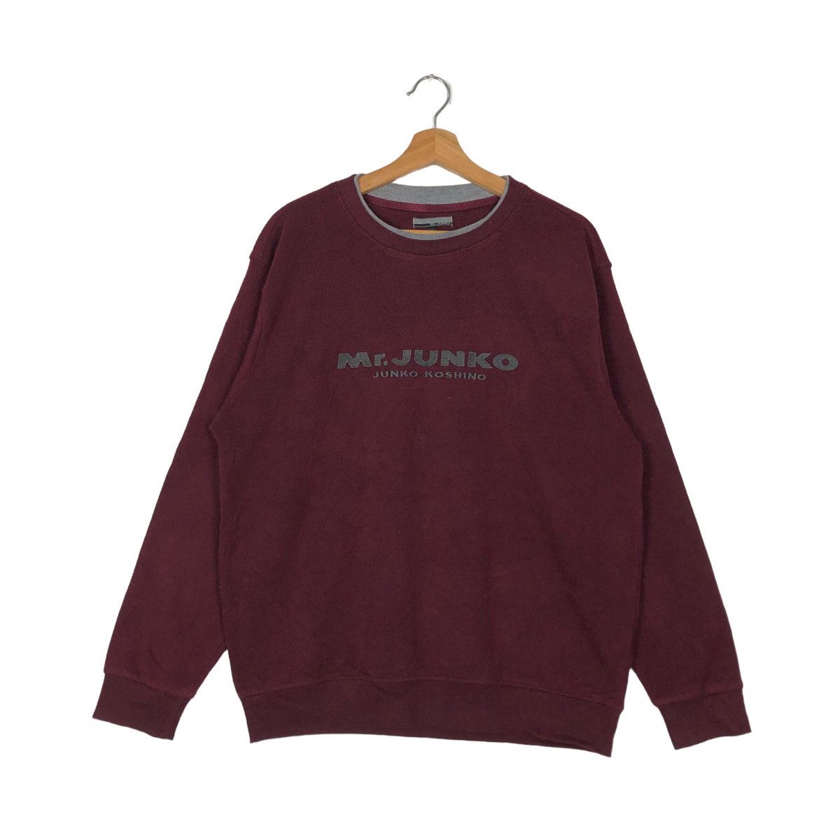 Japanese Brand VINTAGE MR JUNKO SWEATSHIRT BIG LOGO JAPAN MADE Size US L / EU 52-54 / 3 - 1 Thumbnail