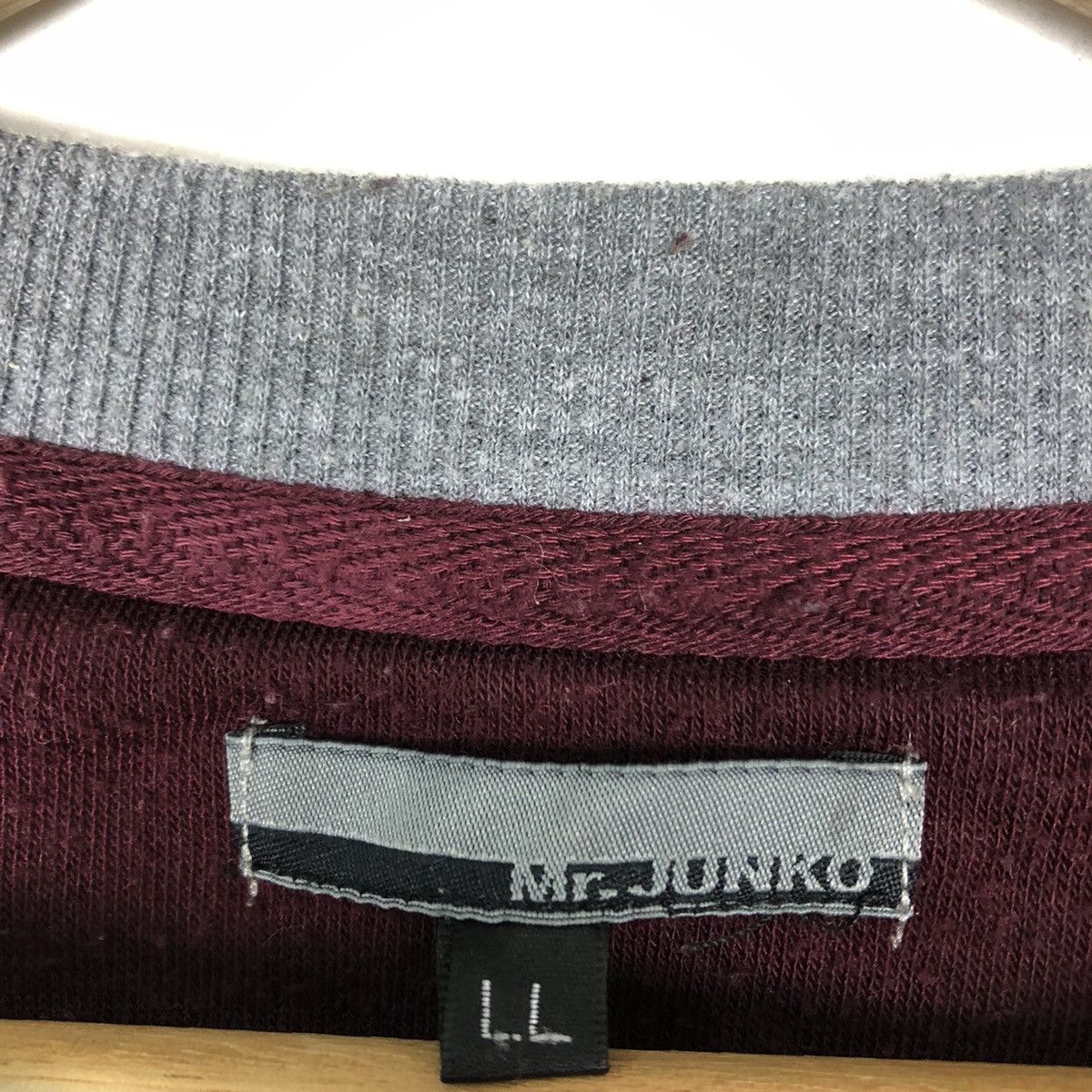 Japanese Brand VINTAGE MR JUNKO SWEATSHIRT BIG LOGO JAPAN MADE Size US L / EU 52-54 / 3 - 10 Thumbnail