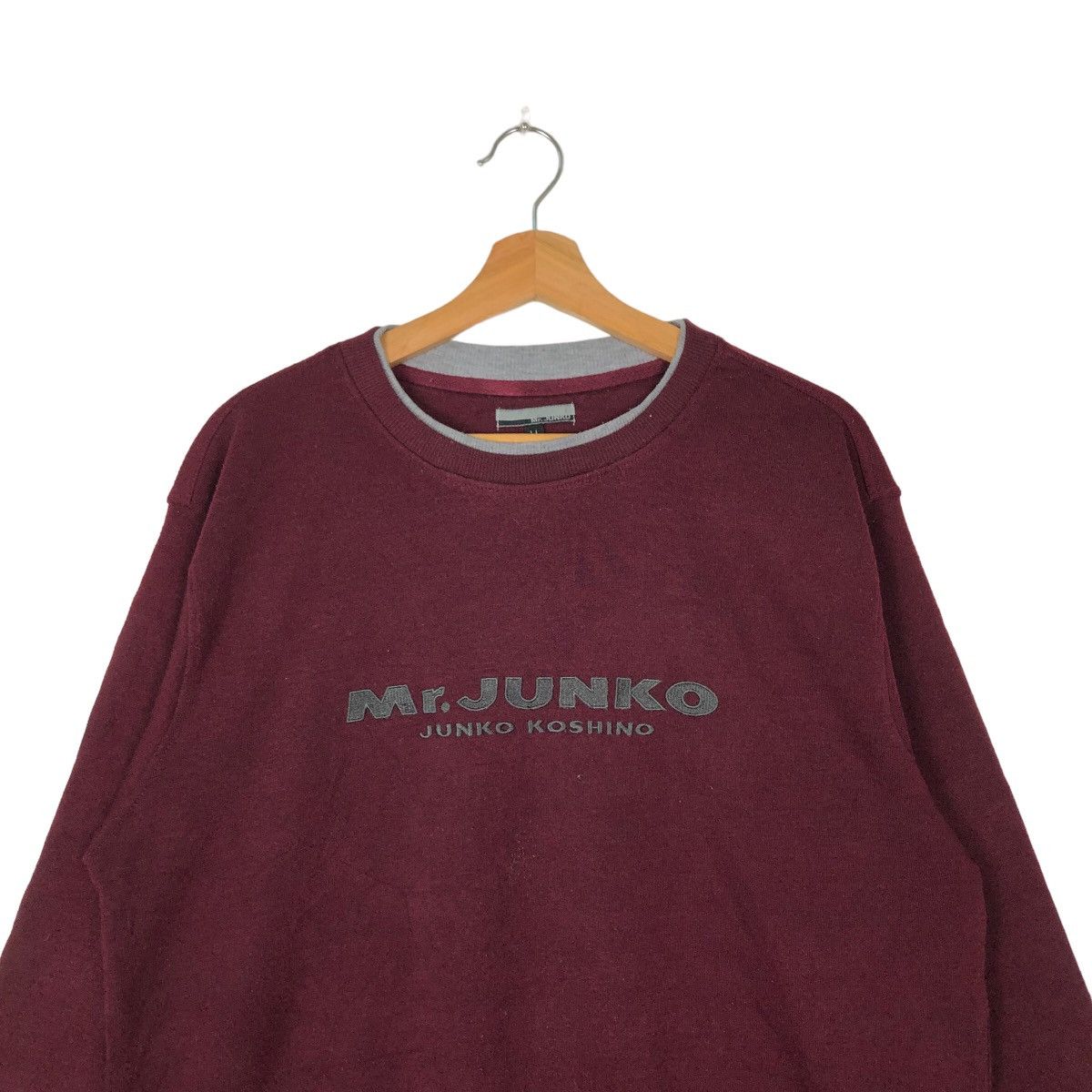 Japanese Brand VINTAGE MR JUNKO SWEATSHIRT BIG LOGO JAPAN MADE Size US L / EU 52-54 / 3 - 2 Thumbnail