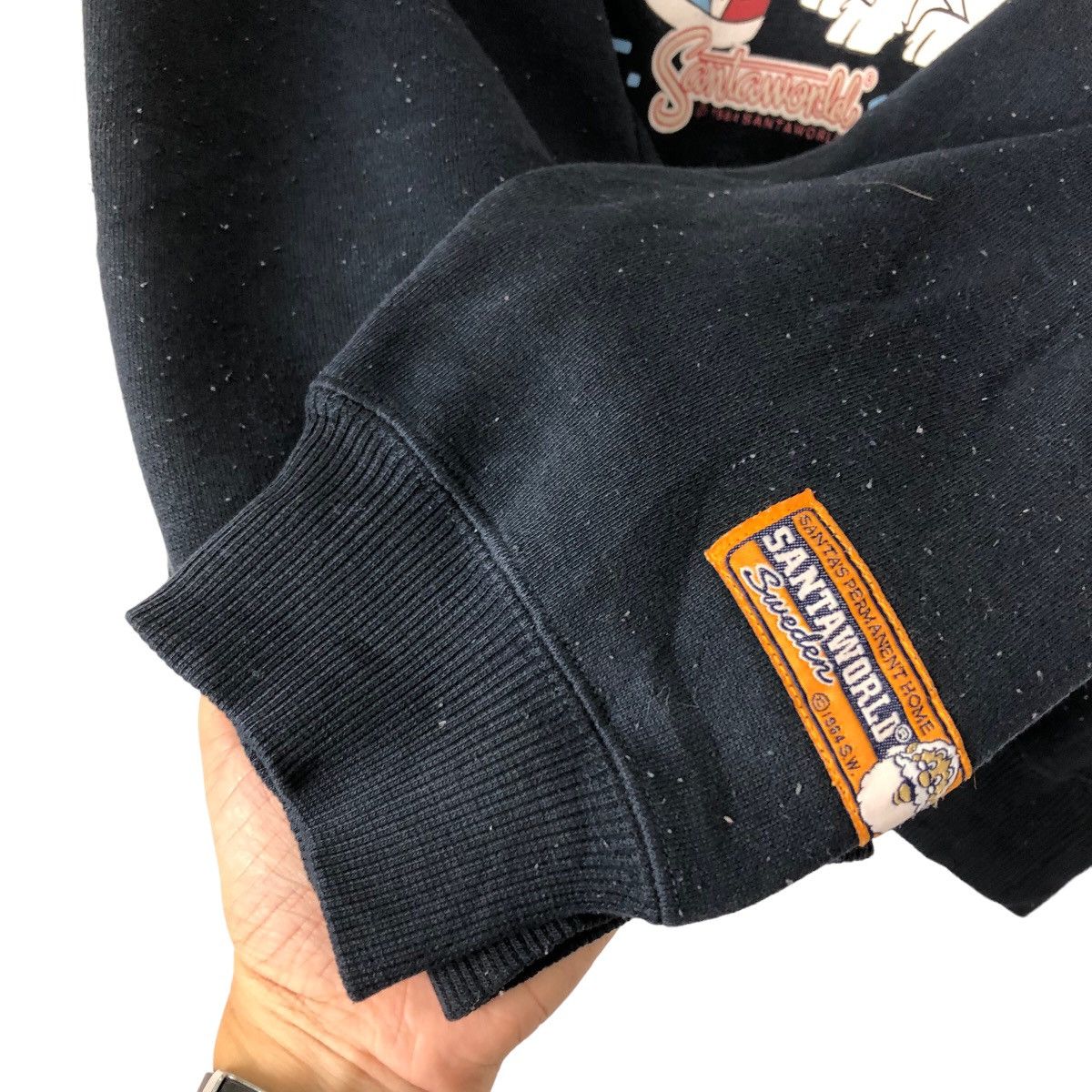 Japanese Brand VINTAGE SANTAWORLD SWEATSHIRT BIG LOGO RARE DESIGN Size US M / EU 48-50 / 2 - 8 Thumbnail