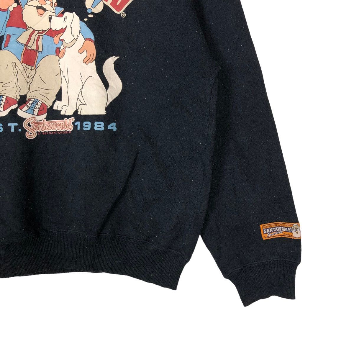 Japanese Brand VINTAGE SANTAWORLD SWEATSHIRT BIG LOGO RARE DESIGN Size US M / EU 48-50 / 2 - 4 Thumbnail
