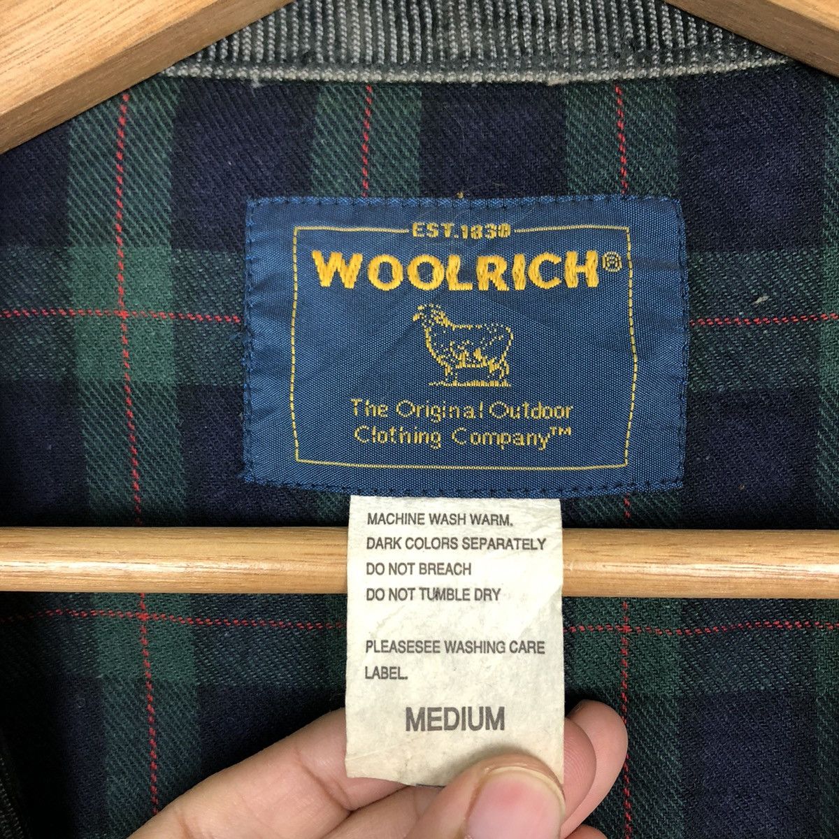 Woolrich Woolen Mills VINTAGE WOOLRICH BLANKET LINING CHORE WORK JACKET Size US M / EU 48-50 / 2 - 12 Thumbnail