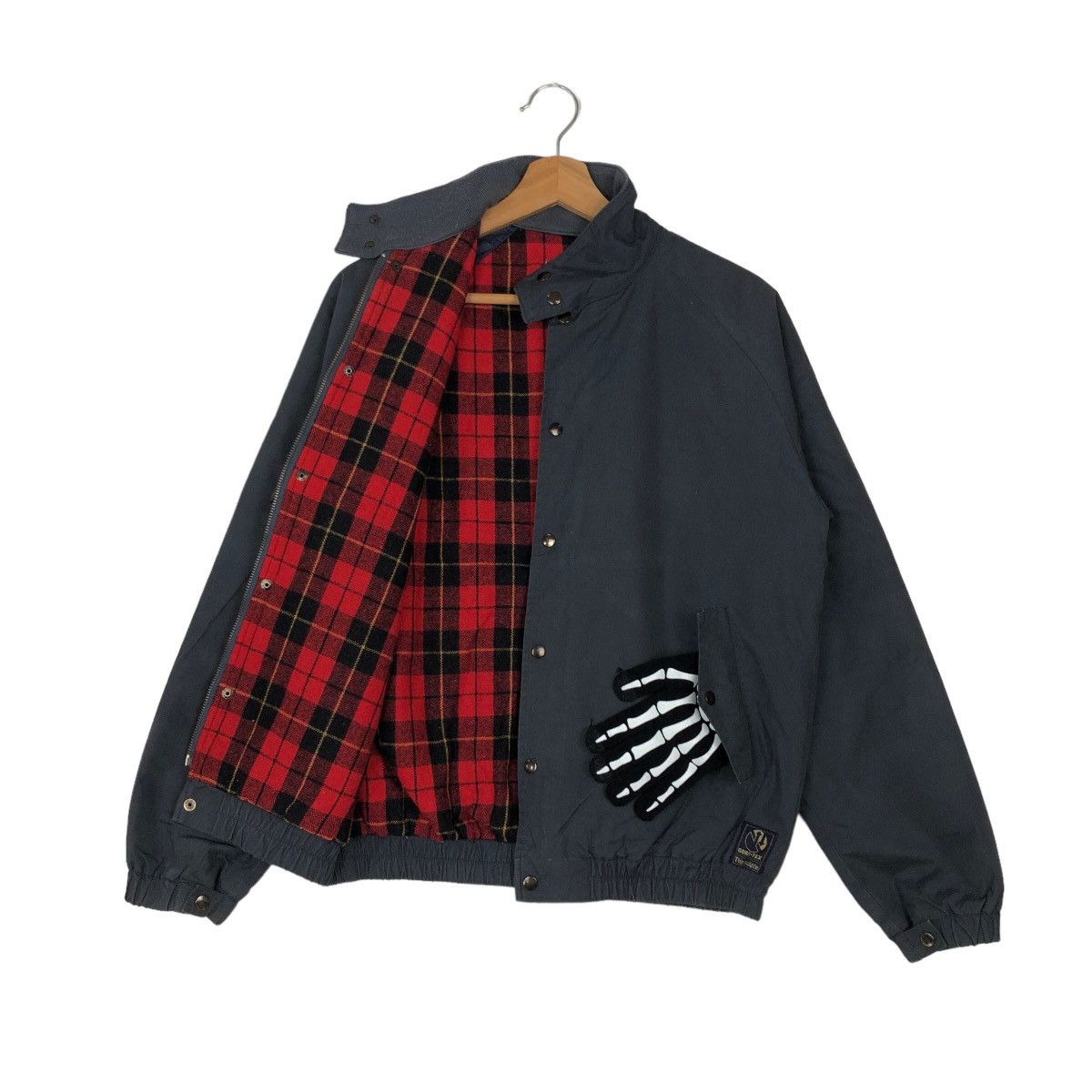 Japanese Brand VINTAGE RACING WEAR DUNLOOP BOMBER JACKET Size US M / EU 48-50 / 2 - 8 Thumbnail