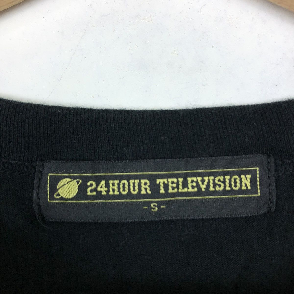 Japanese Brand VINTAGE 24 HOUR TELEVISION TEE SHORT SLEEVE BIG LOGO JAPAN Size US S / EU 44-46 / 1 - 8 Thumbnail