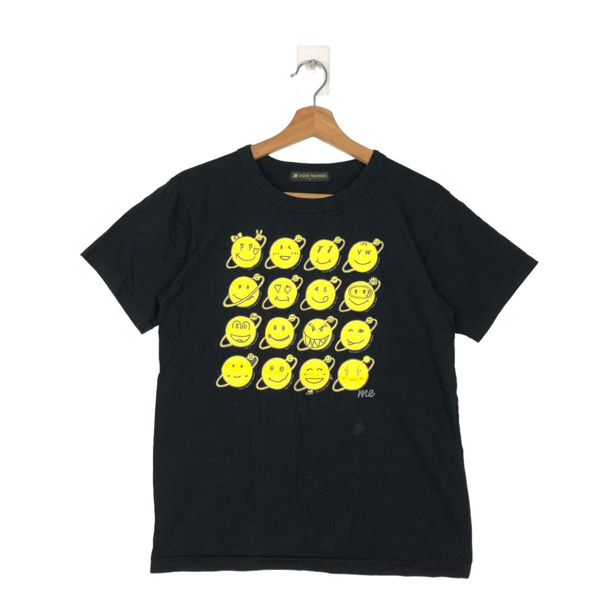 Japanese Brand VINTAGE 24 HOUR TELEVISION TEE SHORT SLEEVE BIG LOGO JAPAN Size US S / EU 44-46 / 1 - 1 Thumbnail