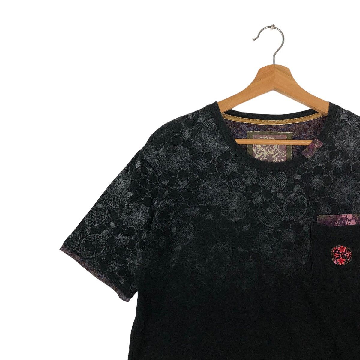 Japanese Brand VINTAGE TEE SHORT SLEEVE SUKAJAN OVERPRINT Size US L / EU 52-54 / 3 - 6 Thumbnail