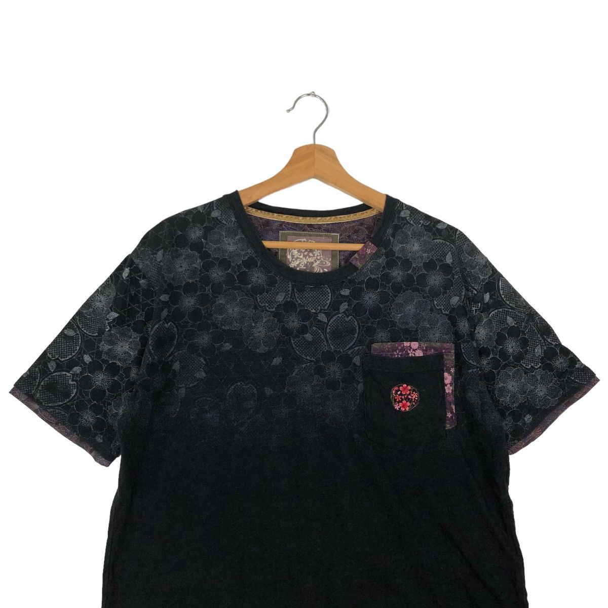 Japanese Brand VINTAGE TEE SHORT SLEEVE SUKAJAN OVERPRINT Size US L / EU 52-54 / 3 - 2 Thumbnail