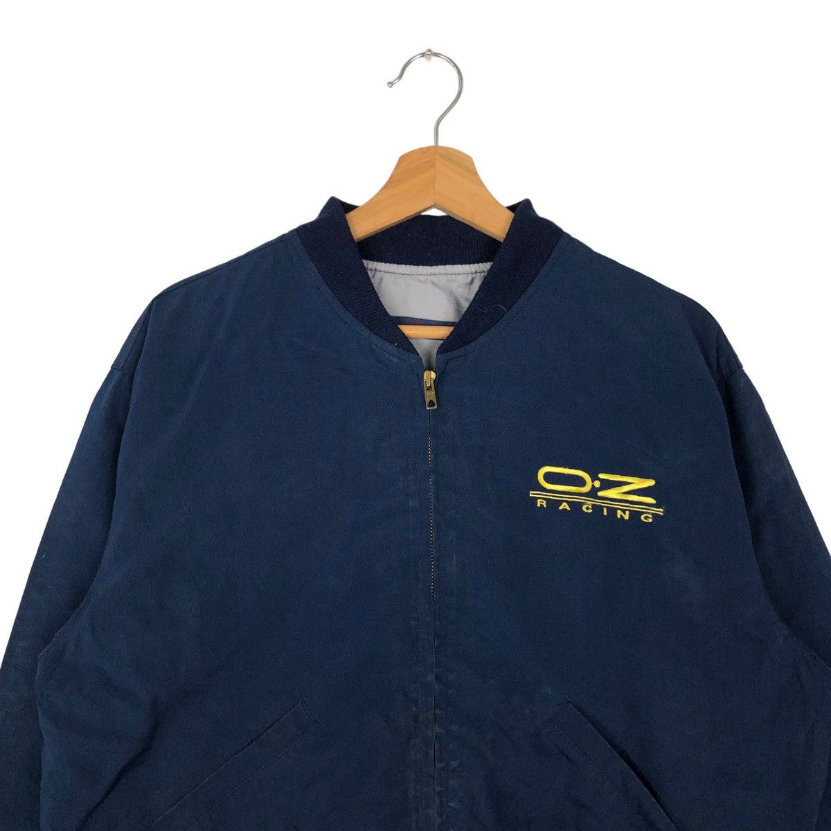 Japanese Brand VINTAGE OZ RACING BOMBER JACKET WORKER BIG LOGO Size US M / EU 48-50 / 2 - 2 Thumbnail