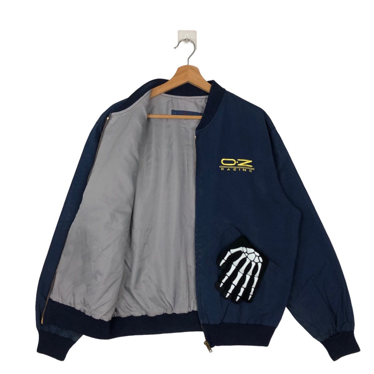 Japanese Brand VINTAGE OZ RACING BOMBER JACKET WORKER BIG LOGO Size US M / EU 48-50 / 2 - 8 Thumbnail