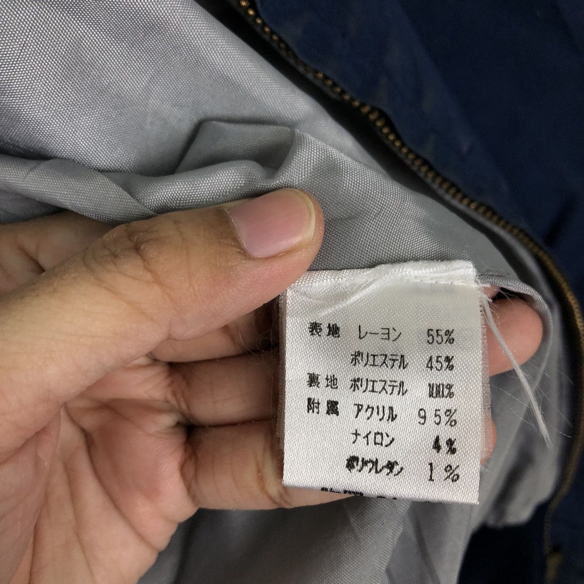 Japanese Brand VINTAGE OZ RACING BOMBER JACKET WORKER BIG LOGO Size US M / EU 48-50 / 2 - 13 Thumbnail
