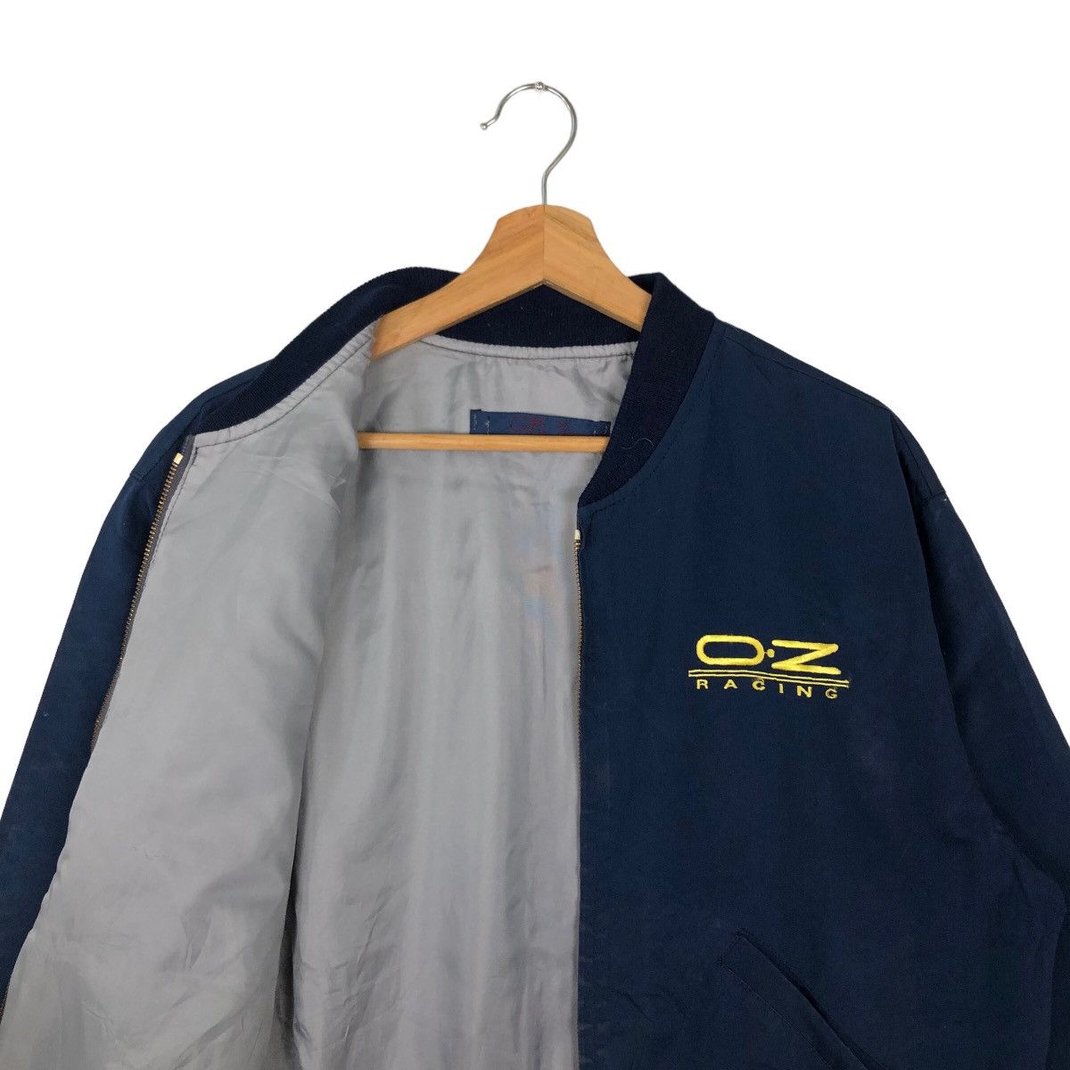 Japanese Brand VINTAGE OZ RACING BOMBER JACKET WORKER BIG LOGO Size US M / EU 48-50 / 2 - 9 Thumbnail
