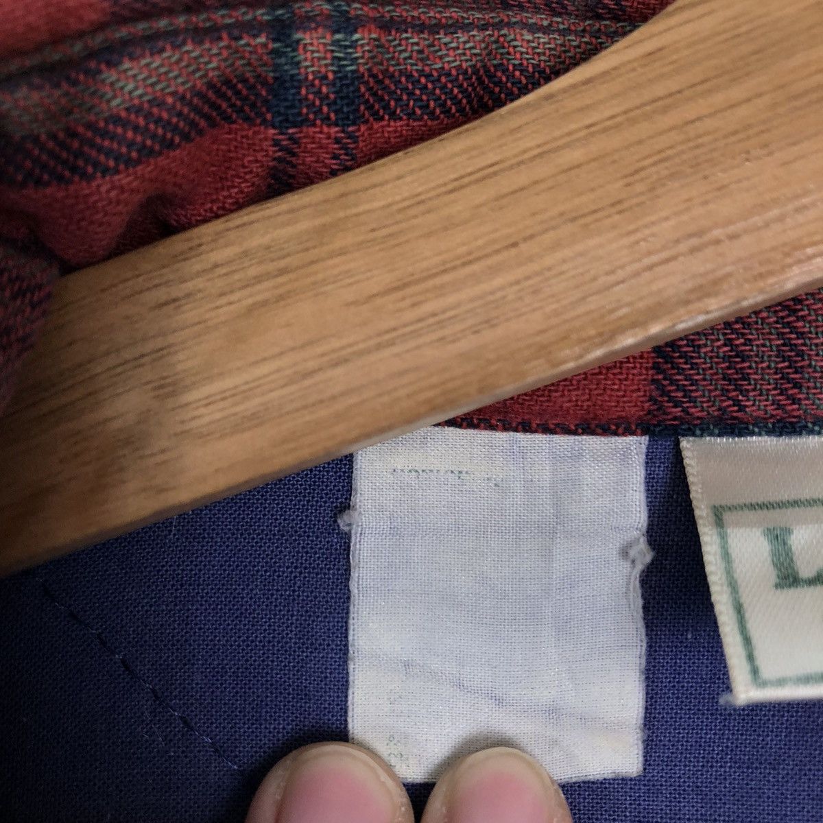 Japanese Brand VINTAGE FLANNEL WORK JACKET L L BEAN TARTAN DESIGN Size US M / EU 48-50 / 2 - 14 Thumbnail