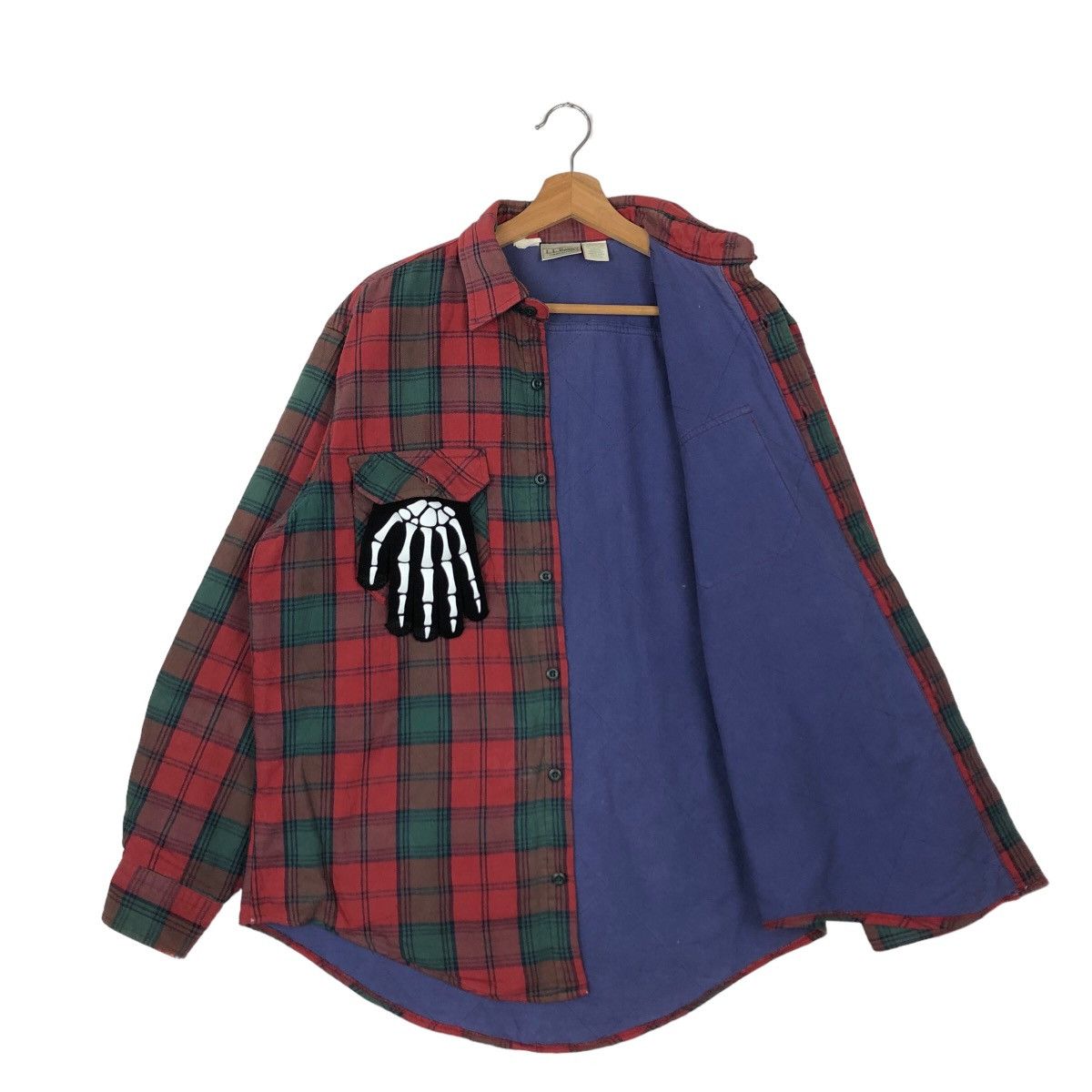 Japanese Brand VINTAGE FLANNEL WORK JACKET L L BEAN TARTAN DESIGN Size US M / EU 48-50 / 2 - 8 Thumbnail