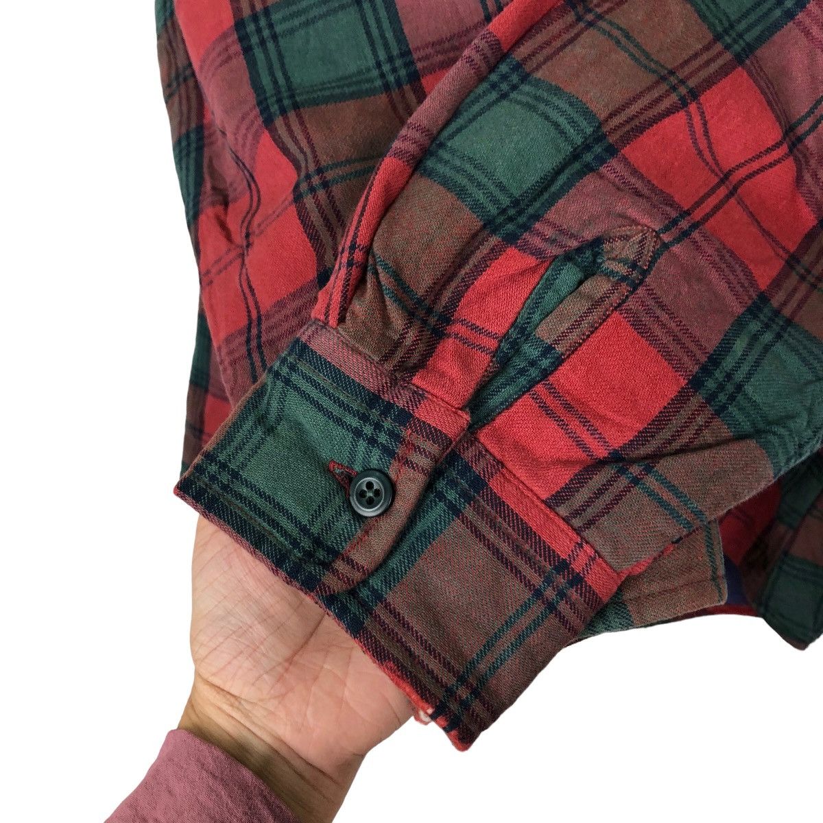 Japanese Brand VINTAGE FLANNEL WORK JACKET L L BEAN TARTAN DESIGN Size US M / EU 48-50 / 2 - 11 Thumbnail