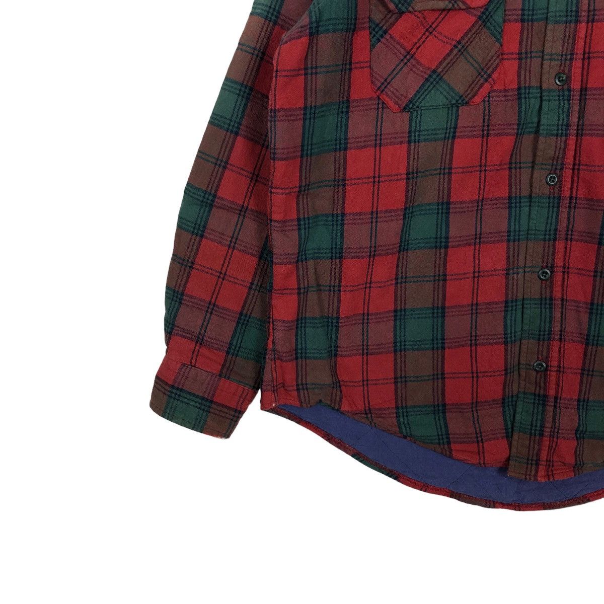 Japanese Brand VINTAGE FLANNEL WORK JACKET L L BEAN TARTAN DESIGN Size US M / EU 48-50 / 2 - 3 Thumbnail