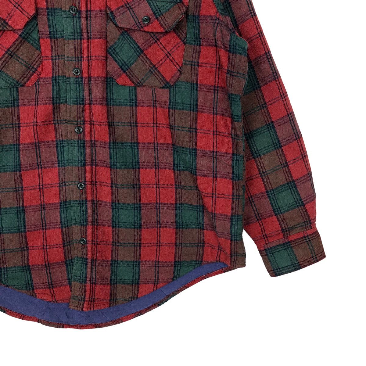 Japanese Brand VINTAGE FLANNEL WORK JACKET L L BEAN TARTAN DESIGN Size US M / EU 48-50 / 2 - 4 Thumbnail