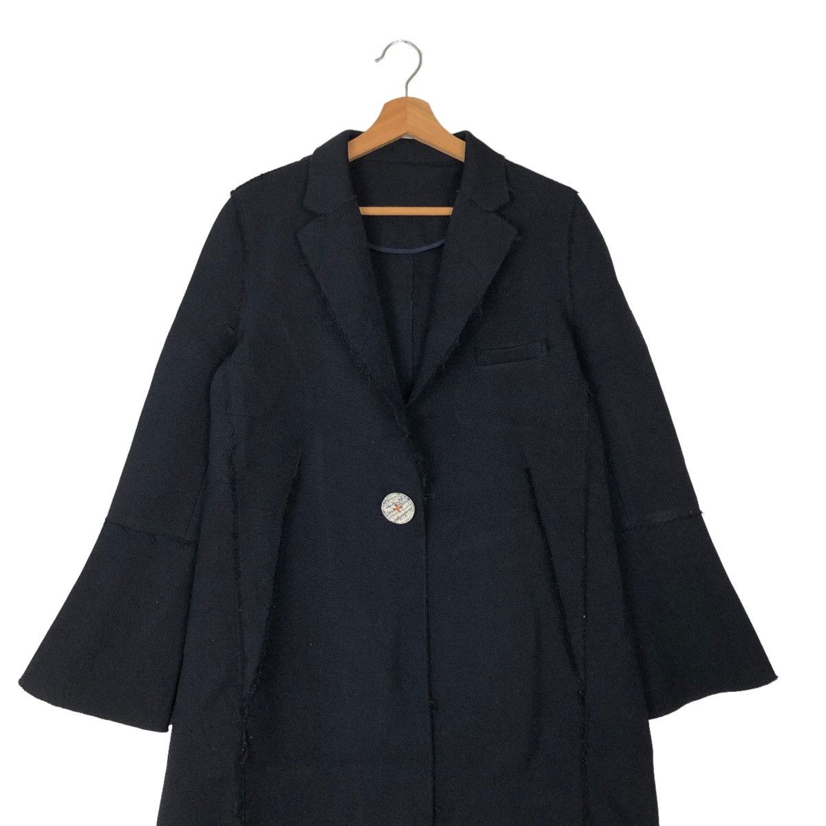 Vintage VINTAGE LONG JACKET CONSTRUCTION INSPIRED YOHJI YAMAMOTO Size US M / EU 48-50 / 2 - 2 Thumbnail