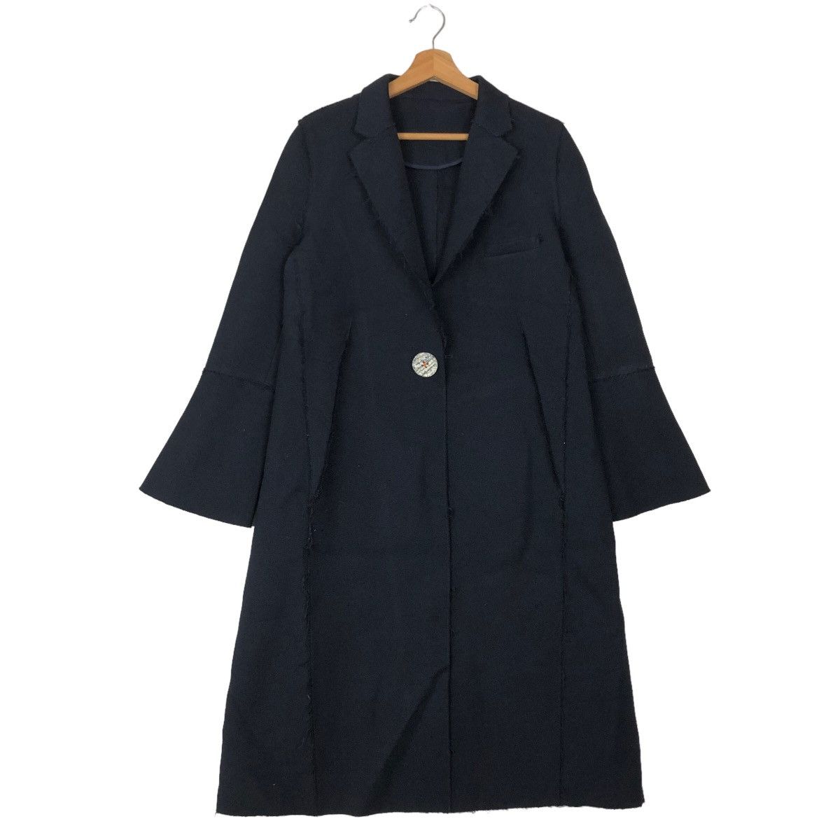 Vintage VINTAGE LONG JACKET CONSTRUCTION INSPIRED YOHJI YAMAMOTO Size US M / EU 48-50 / 2 - 1 Thumbnail