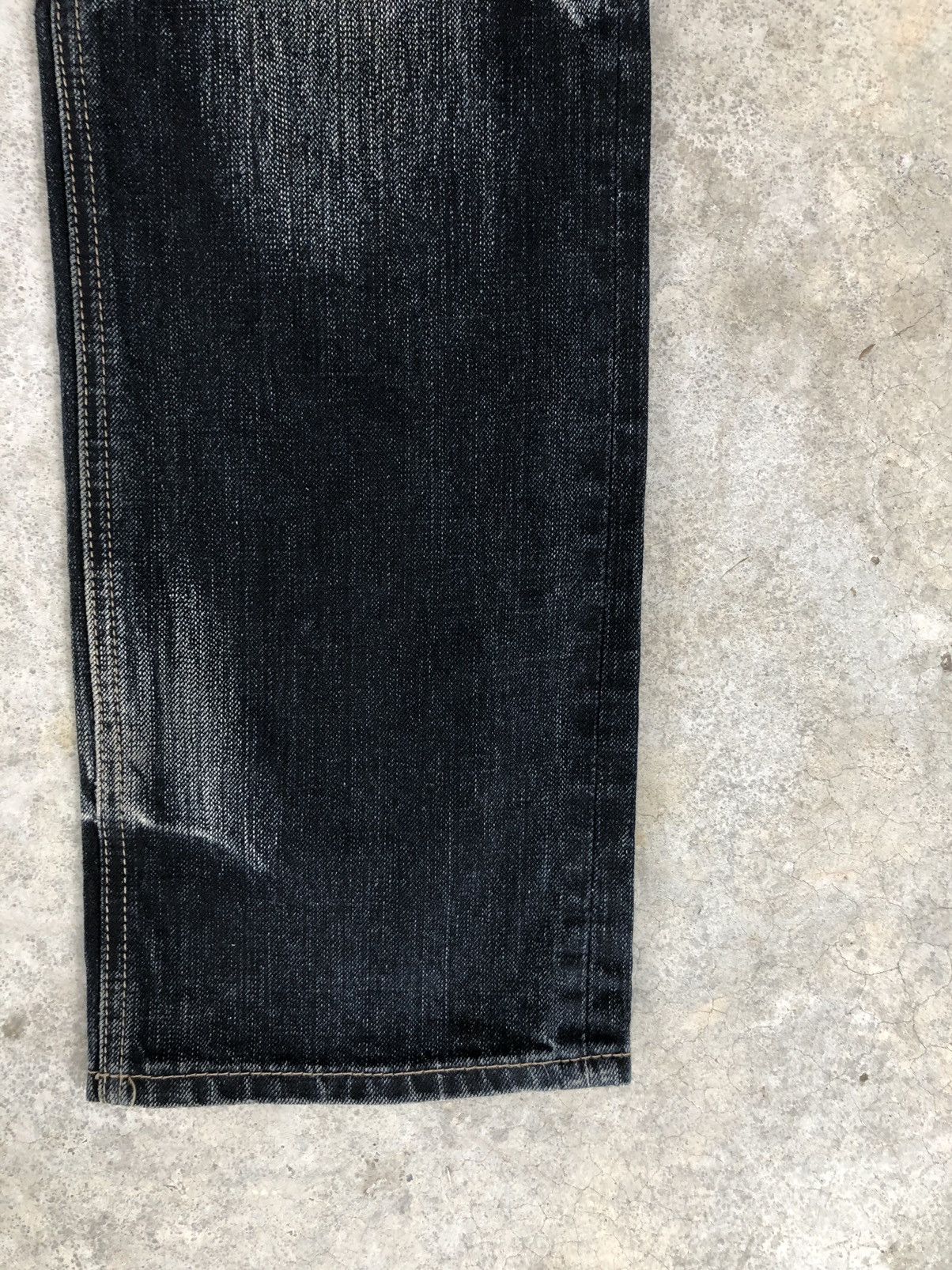 PPFM PPFM Double Waist Distressed Denim Punk Style Size US 33 - 6 Thumbnail