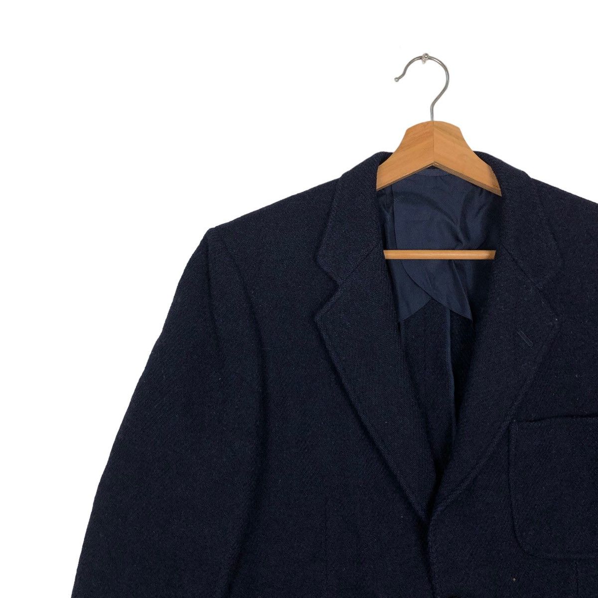 Harris Tweed DOUBLE BREAST HERRINGBONE WOOL HARRIS TWEED JACKET Size US M / EU 48-50 / 2 - 6 Thumbnail
