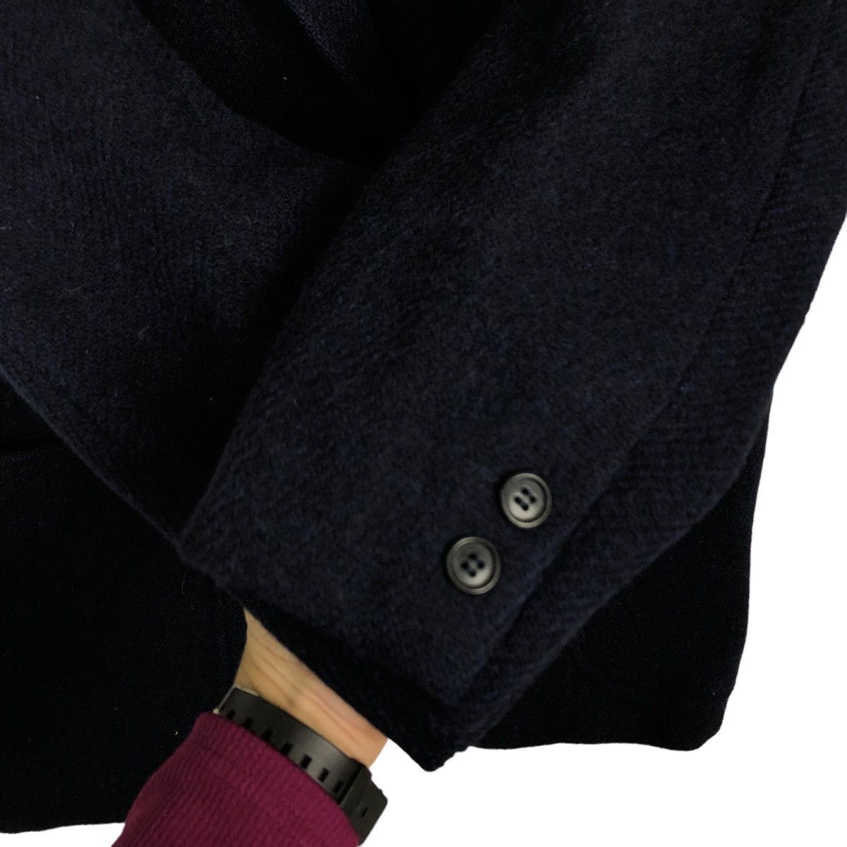 Harris Tweed DOUBLE BREAST HERRINGBONE WOOL HARRIS TWEED JACKET Size US M / EU 48-50 / 2 - 11 Thumbnail