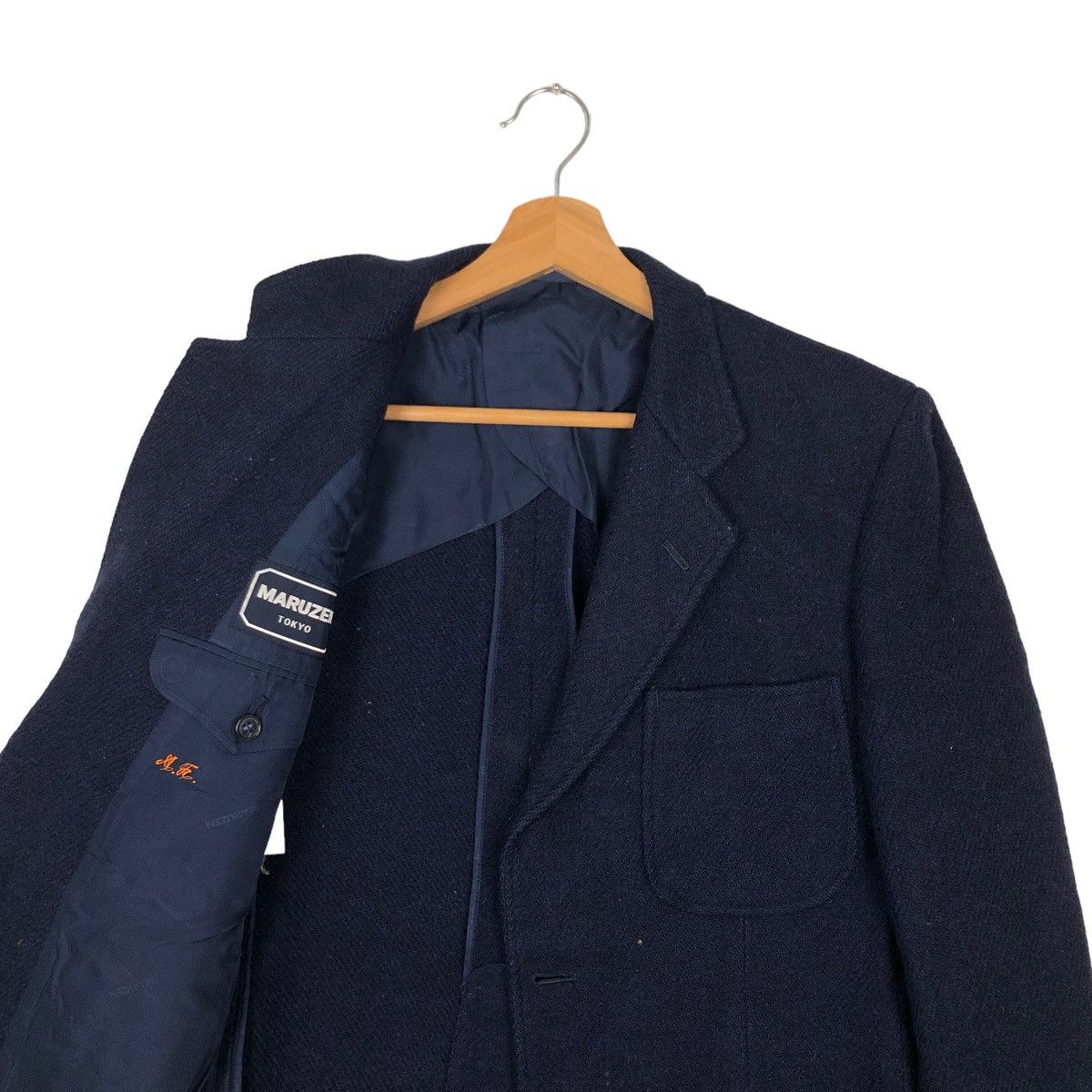 Harris Tweed DOUBLE BREAST HERRINGBONE WOOL HARRIS TWEED JACKET Size US M / EU 48-50 / 2 - 9 Thumbnail