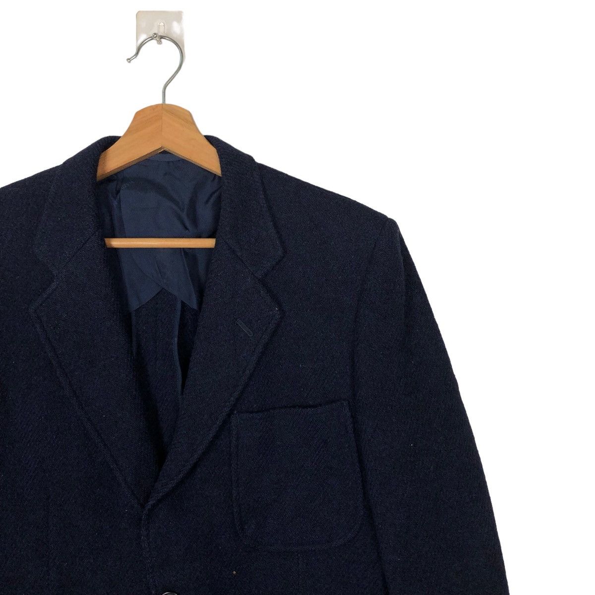 Harris Tweed DOUBLE BREAST HERRINGBONE WOOL HARRIS TWEED JACKET Size US M / EU 48-50 / 2 - 5 Thumbnail