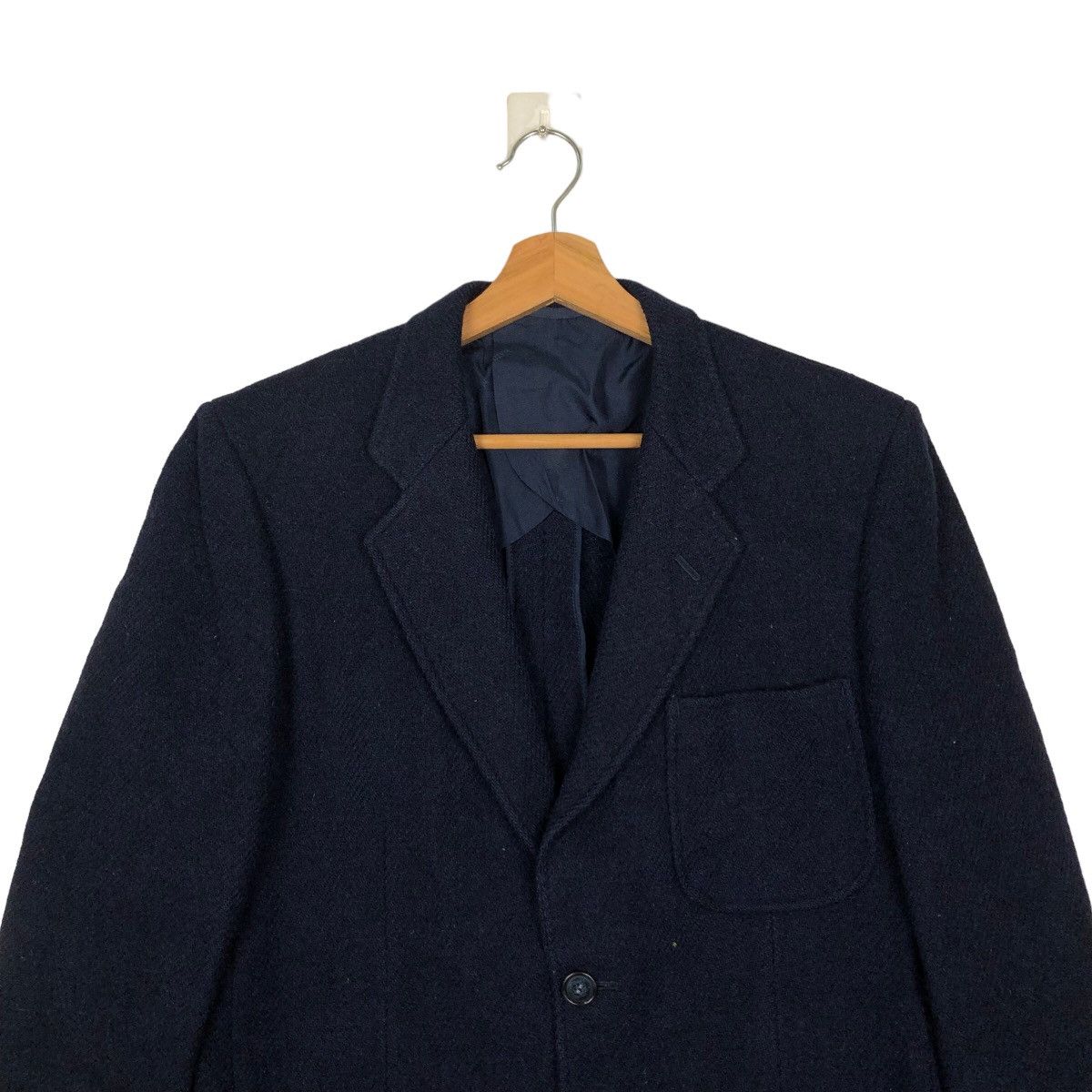 Harris Tweed DOUBLE BREAST HERRINGBONE WOOL HARRIS TWEED JACKET Size US M / EU 48-50 / 2 - 2 Thumbnail