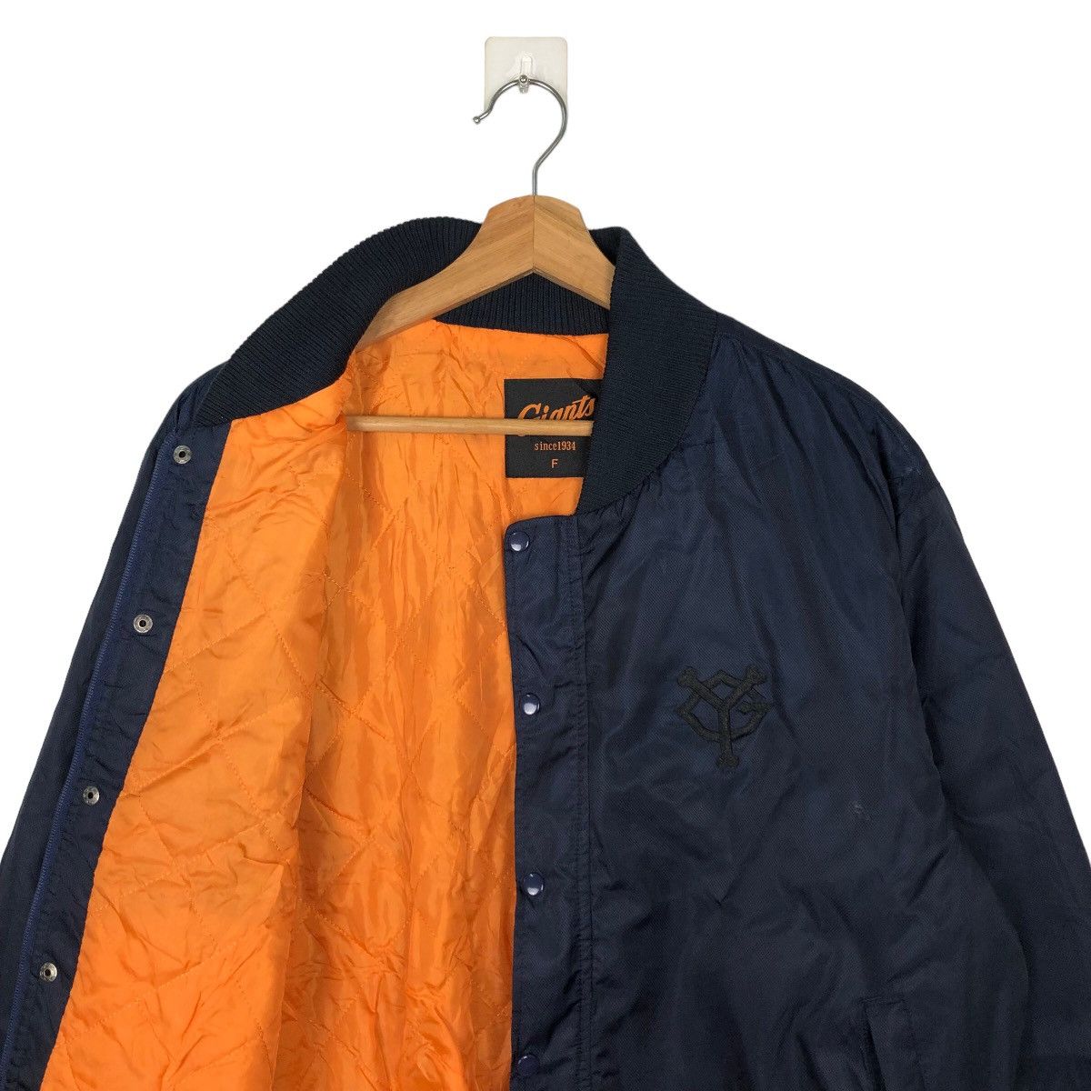 Japanese Brand VINTAGE BOMBER JACKET GIANTS RIOT RIOT DESIGN MILITARY Size US M / EU 48-50 / 2 - 9 Thumbnail