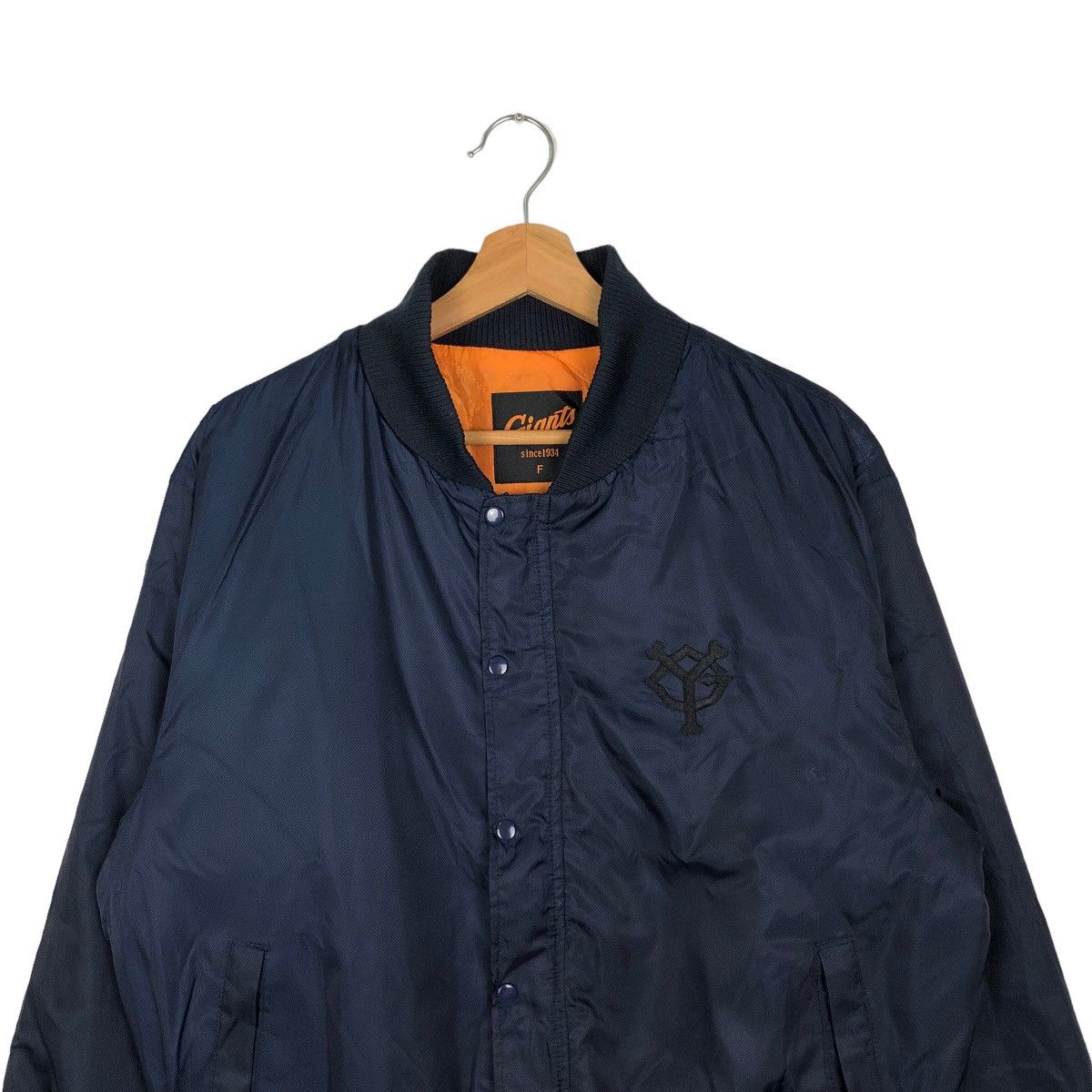 Japanese Brand VINTAGE BOMBER JACKET GIANTS RIOT RIOT DESIGN MILITARY Size US M / EU 48-50 / 2 - 2 Thumbnail