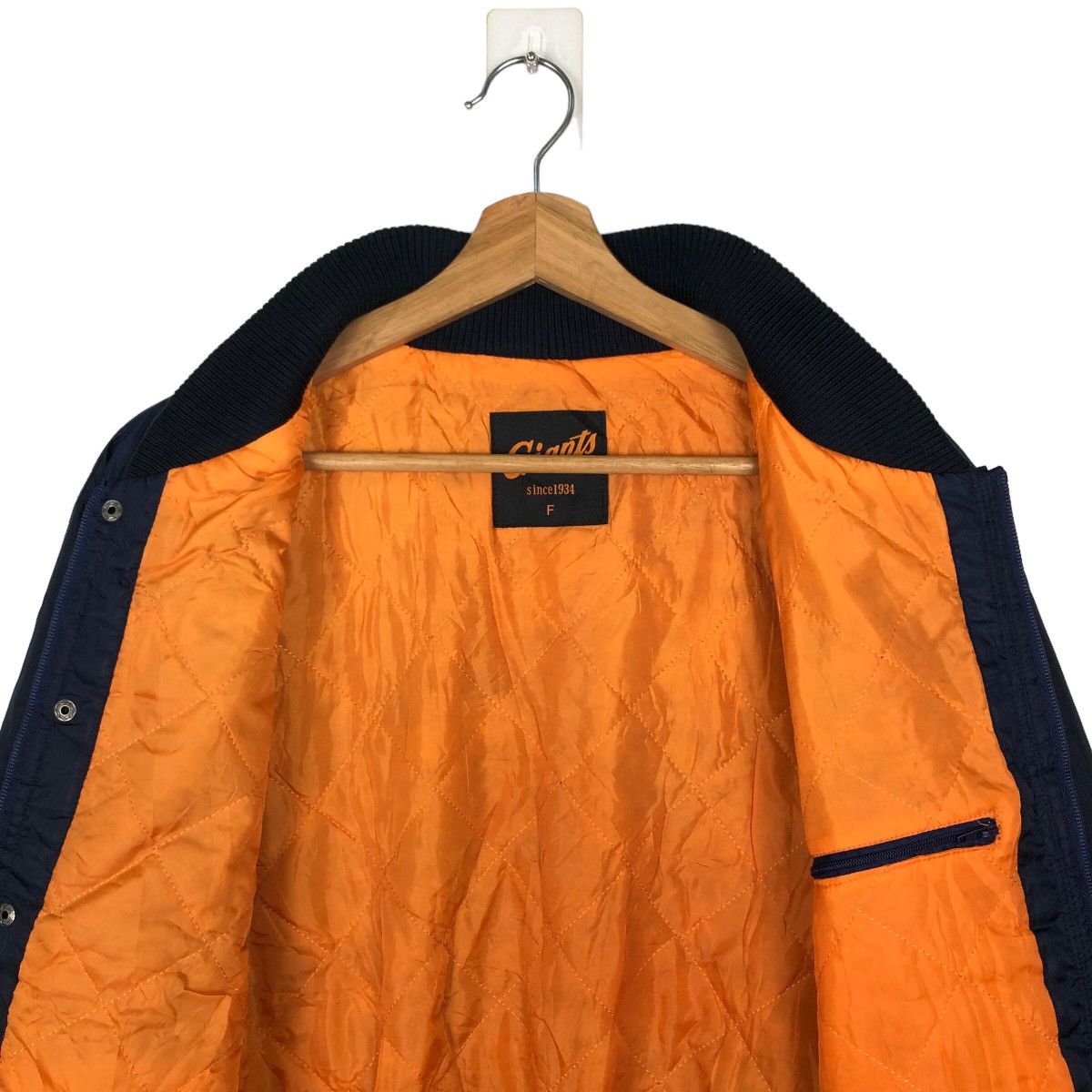 Japanese Brand VINTAGE BOMBER JACKET GIANTS RIOT RIOT DESIGN MILITARY Size US M / EU 48-50 / 2 - 10 Thumbnail