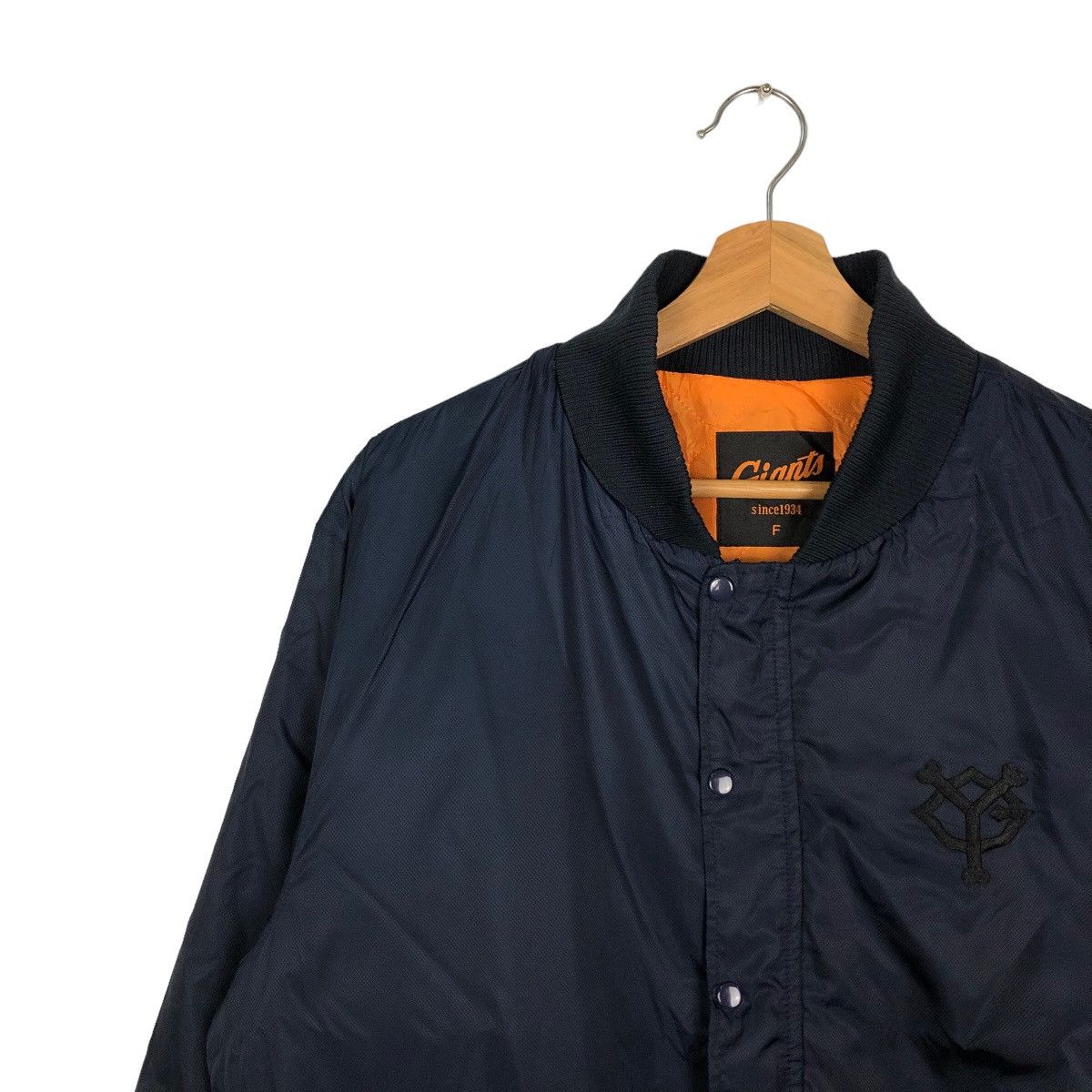 Japanese Brand VINTAGE BOMBER JACKET GIANTS RIOT RIOT DESIGN MILITARY Size US M / EU 48-50 / 2 - 6 Thumbnail