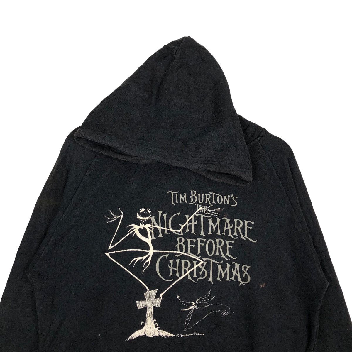 Japanese Brand VINTAGE NIGHTMARE BEFORE CHRISTMAS HOODIE BIG LOGO Size US M / EU 48-50 / 2 - 2 Thumbnail