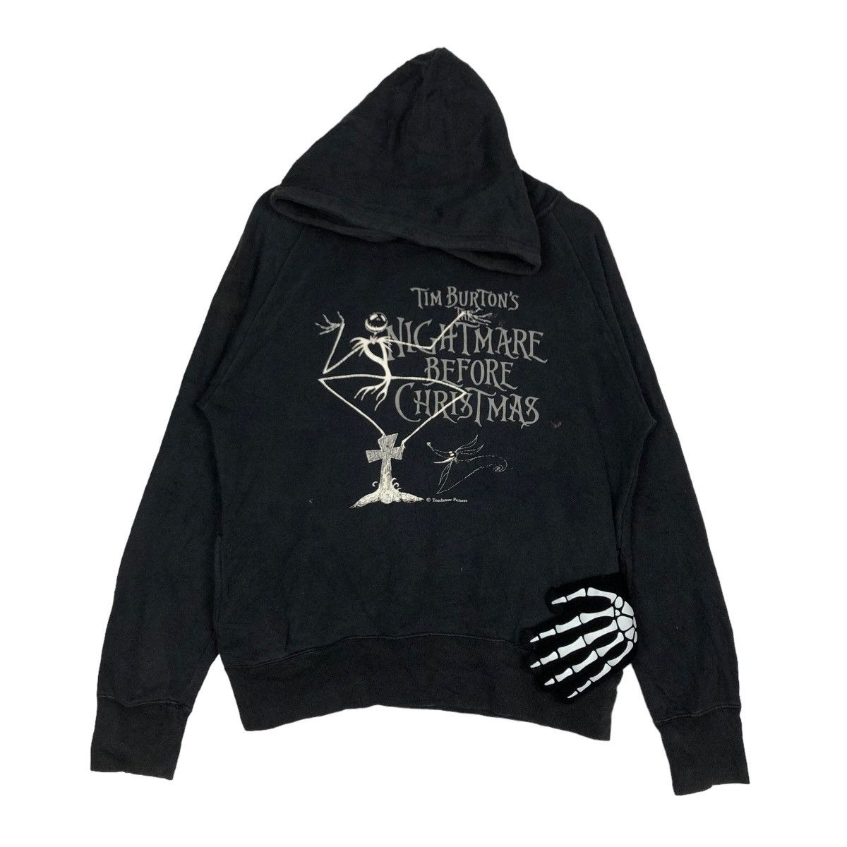 Japanese Brand VINTAGE NIGHTMARE BEFORE CHRISTMAS HOODIE BIG LOGO Size US M / EU 48-50 / 2 - 1 Thumbnail