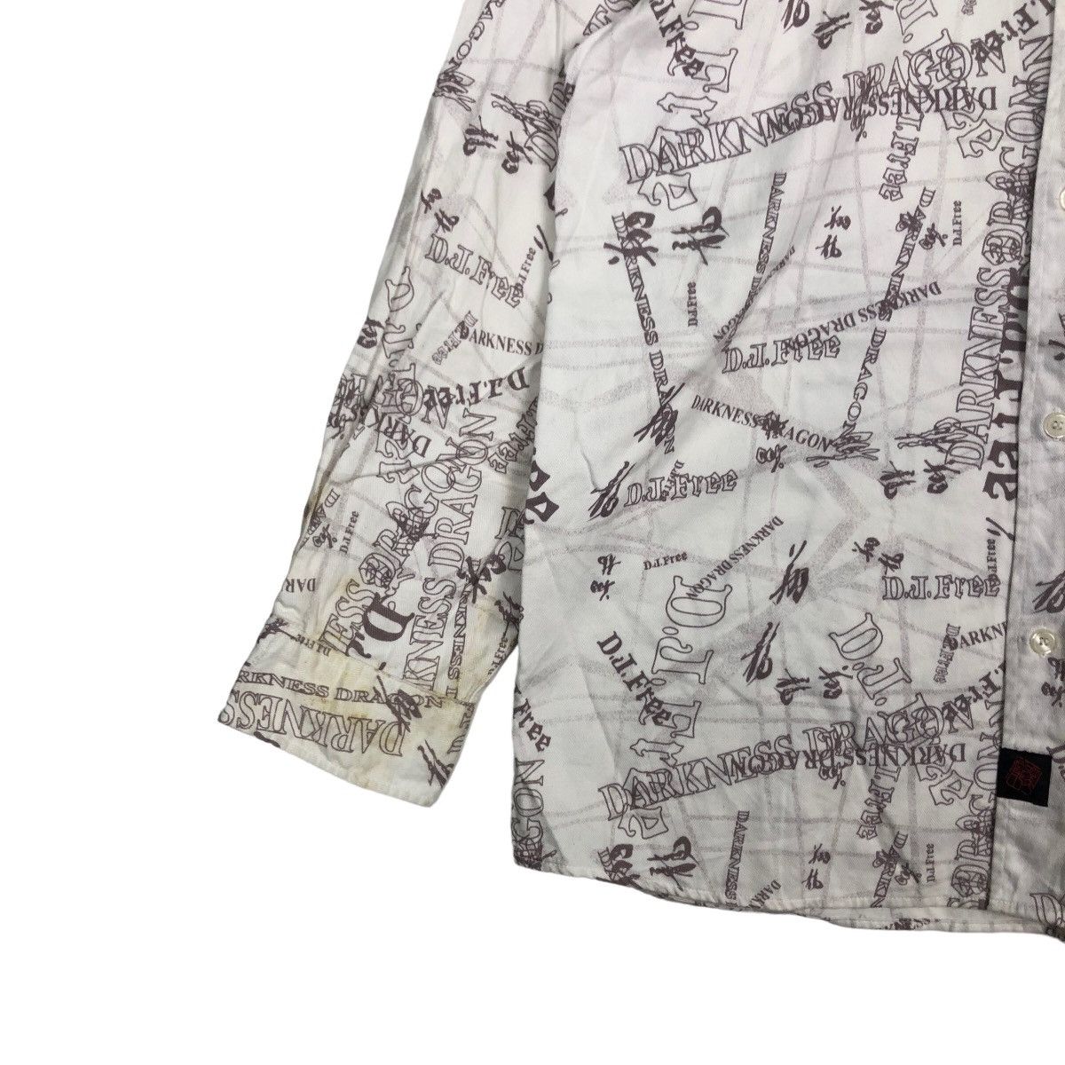 Japanese Brand RARE DJ FREE SHIRTS OVERPRINT PUNK Size US M / EU 48-50 / 2 - 3 Thumbnail