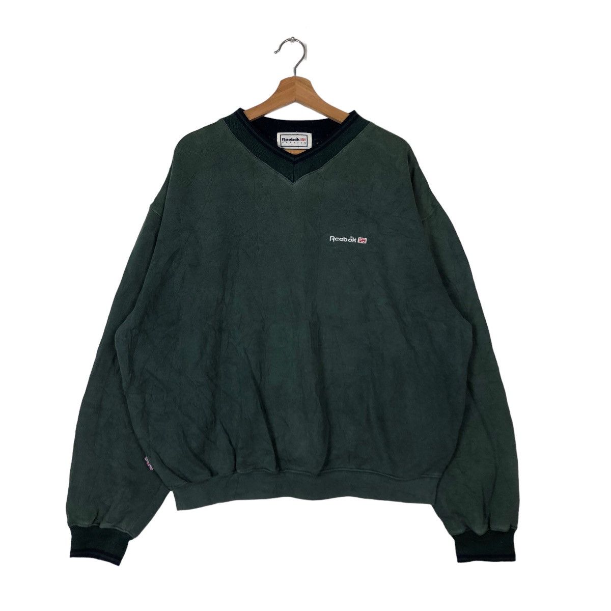 Japanese Brand VINTAGE REEBOK CLASSIC SWEATSHIRT BIG LOGO STREETWEAR Size US M / EU 48-50 / 2 - 1 Thumbnail
