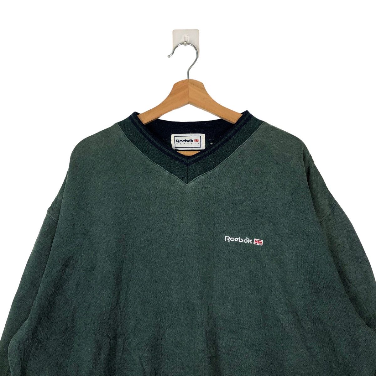 Japanese Brand VINTAGE REEBOK CLASSIC SWEATSHIRT BIG LOGO STREETWEAR Size US M / EU 48-50 / 2 - 2 Thumbnail
