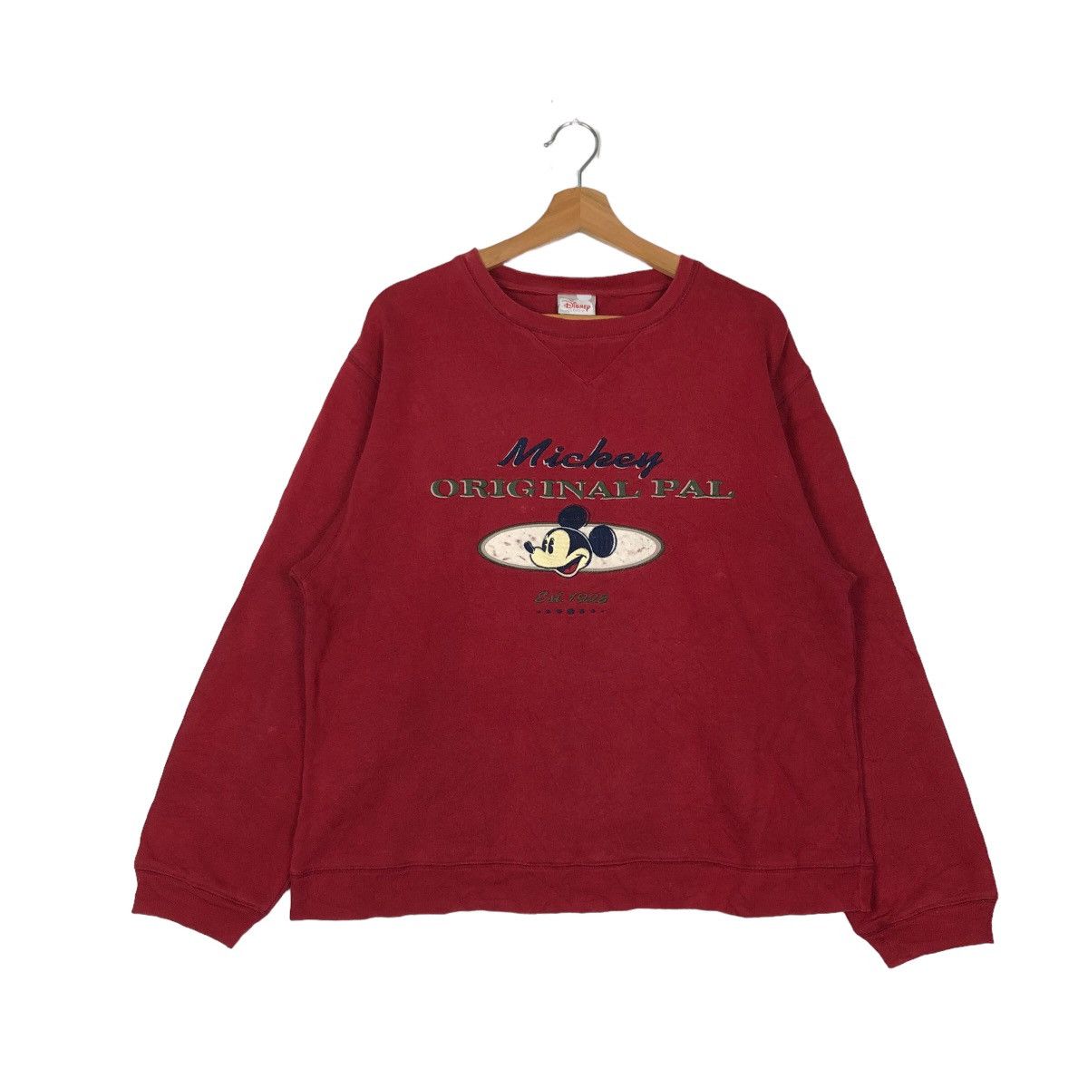 Japanese Brand VINTAGE MICKEY MOUSE ORIGINAL PAL BIG LOGO EMBROIDERED Size US M / EU 48-50 / 2 - 1 Thumbnail
