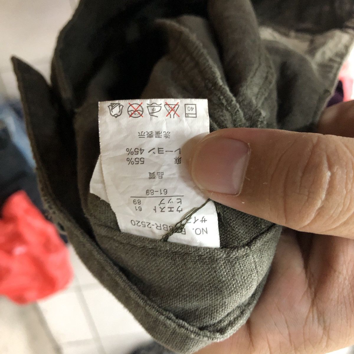 Japanese Brand Double Edge Green multipocket Cargo Pants #3976 Size US 28 / EU 44 - 14 Thumbnail